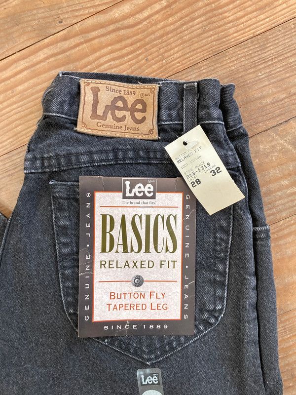 Lee Lee Jean Vintage 90's Made in USA Deadstock Size US 28 / EU 44 - 2 Thumbnail