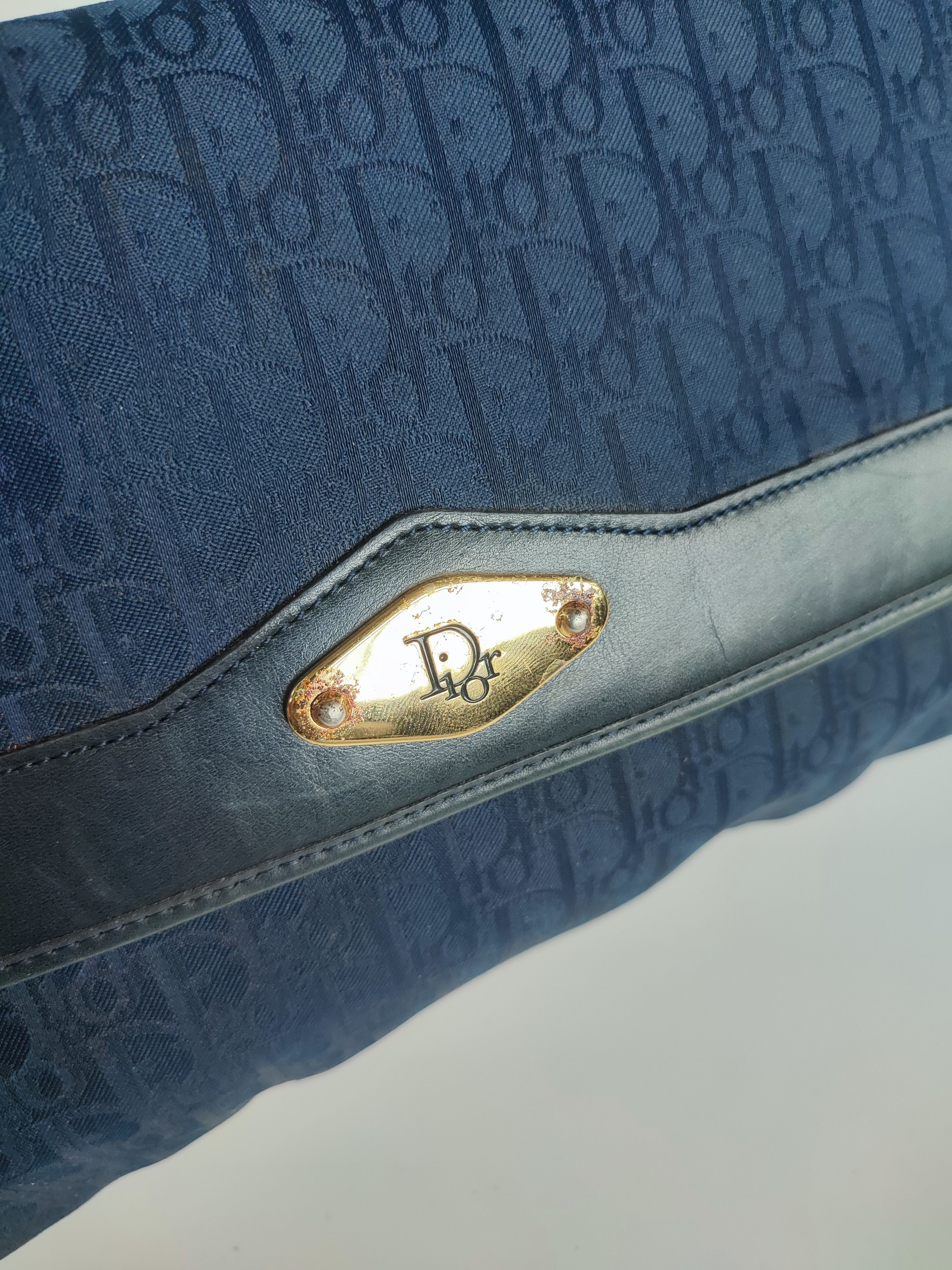 Christian Dior Monsieur CHRISTIAN DIOR TROTTER LOGO JACQUARD CHAIN BAG Size ONE SIZE - 5 Thumbnail