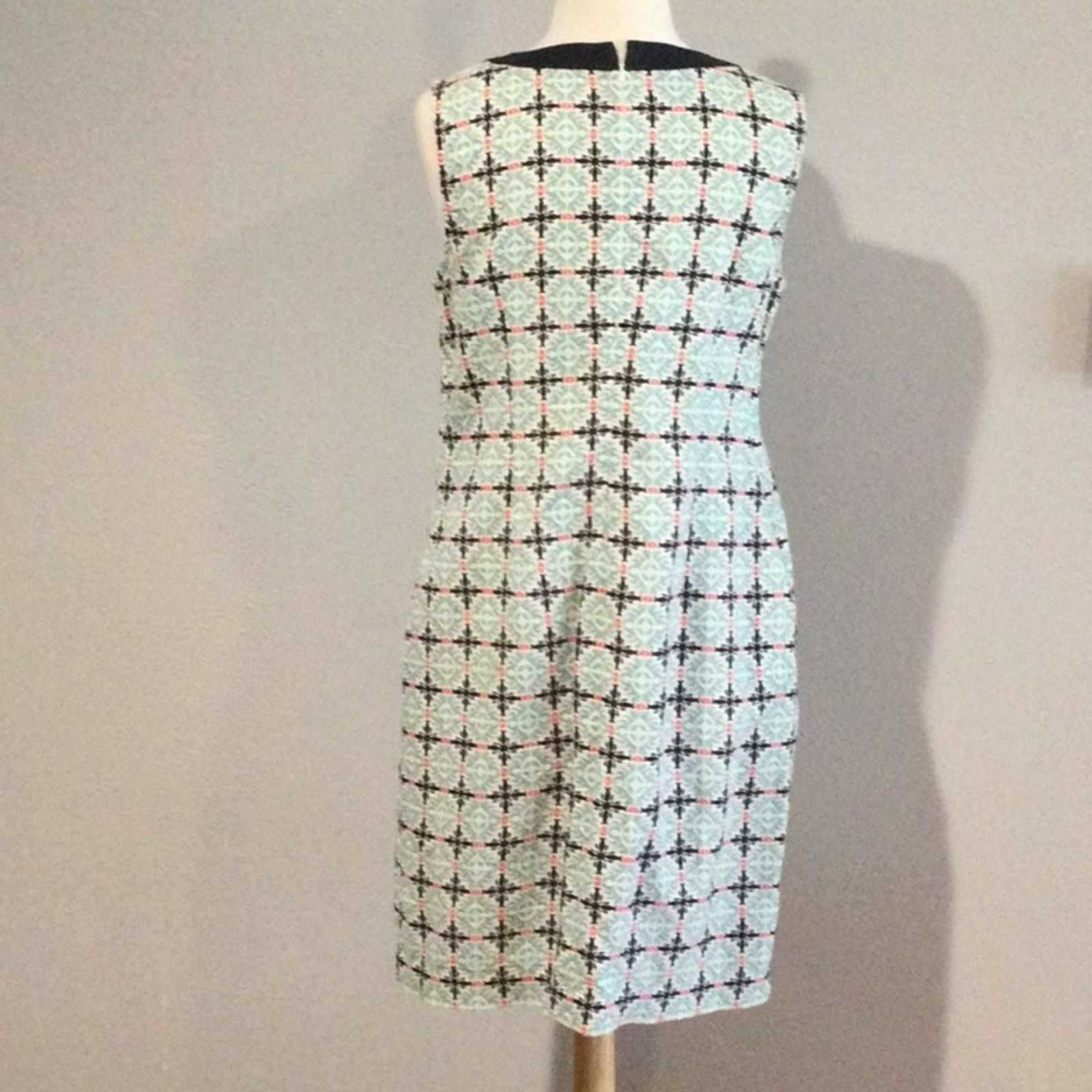 Other Talbots Blue/floral Zipper Back Side Pockets Dress Size 10 Size L / US 10 / IT 46 - 7 Thumbnail