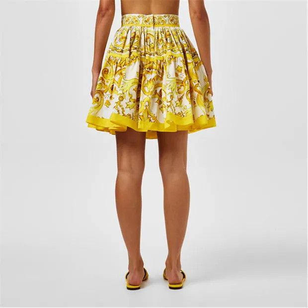 Dolce & Gabbana o1g2r1mq1024 Mini Skirts in Multicolor Size 30" / US 8 / IT 44 - 5 Thumbnail