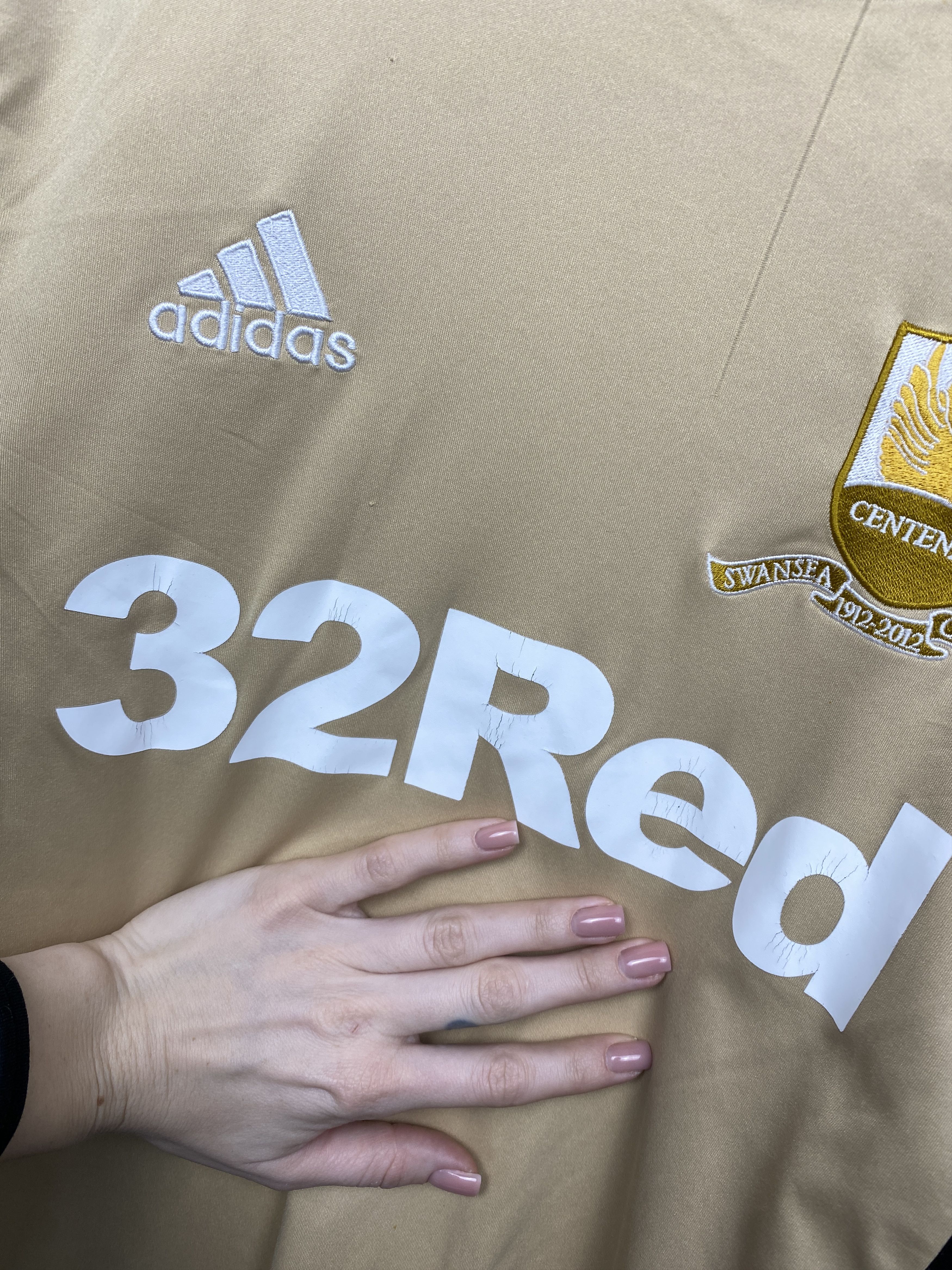 Adidas Adidas Swansea City Centenary Vorm Jersey T-Shirt Size US S / EU 44-46 / 1 - 7 Thumbnail