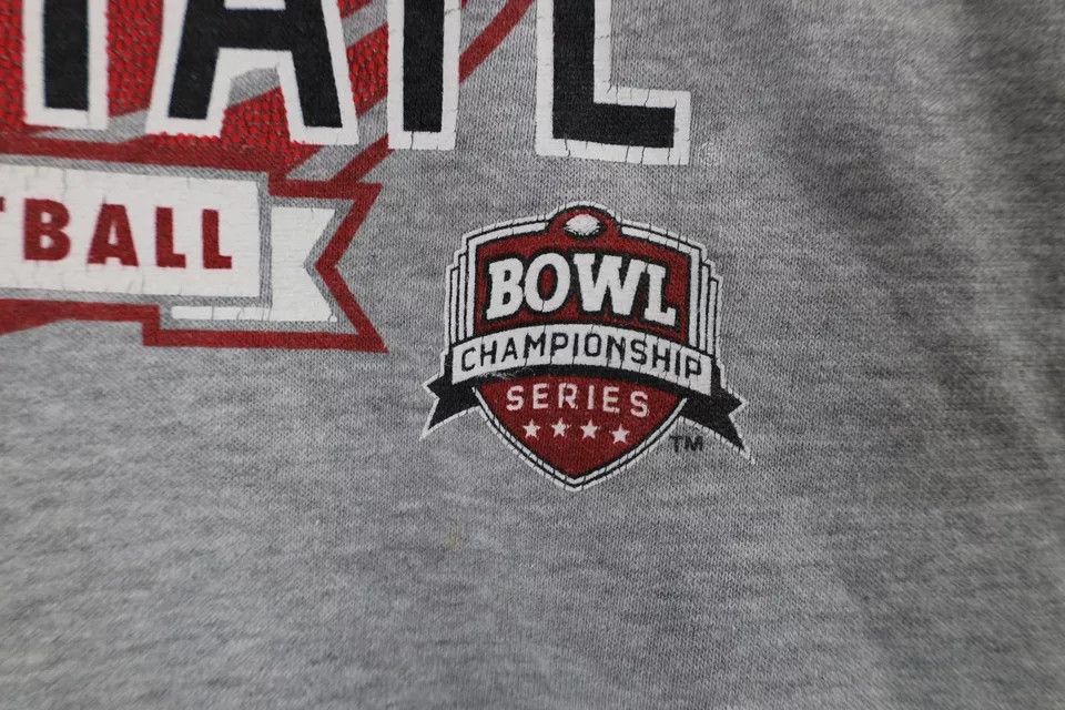 Nike × Vintage Vintage Nike Championship State University Football Hoodie Size US L / EU 52-54 / 3 - 7 Thumbnail