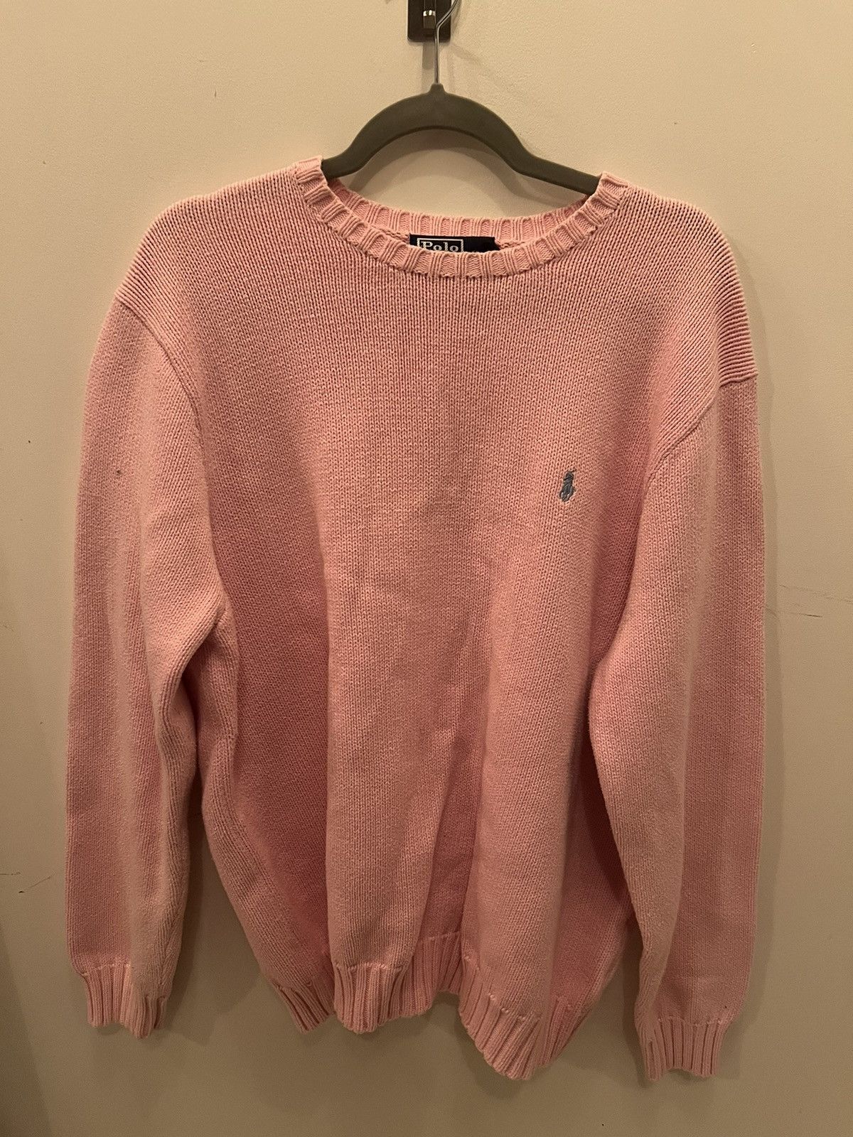 Polo Ralph Lauren × Vintage Polo Ralph Lauren Pink Knitwear Size US XXL / EU 58 / 5 - 2 Thumbnail