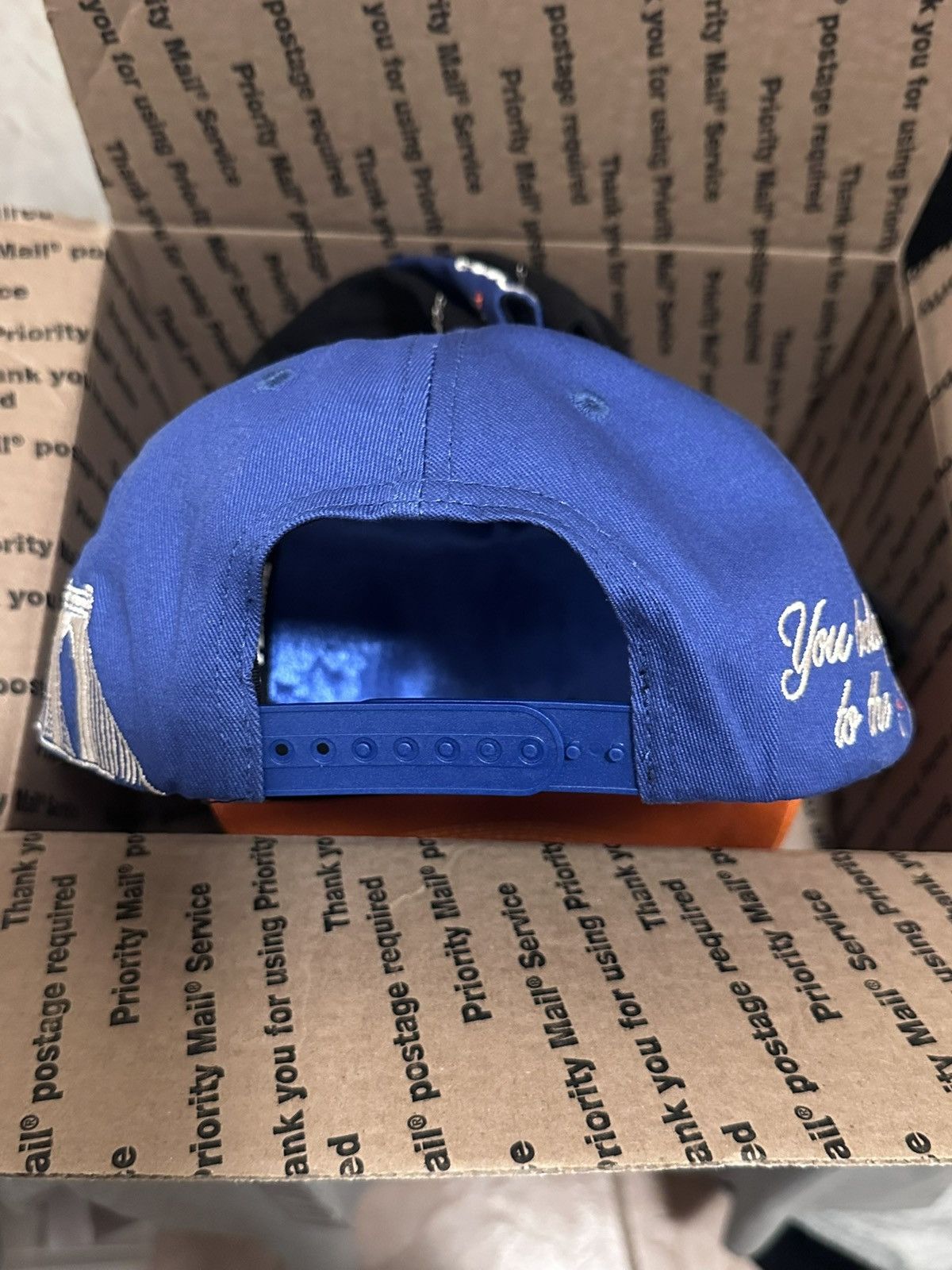 Homme + Femme La Homme Femme, NYC Royalty Snapback Blue and Orange Size ONE SIZE - 3 Thumbnail