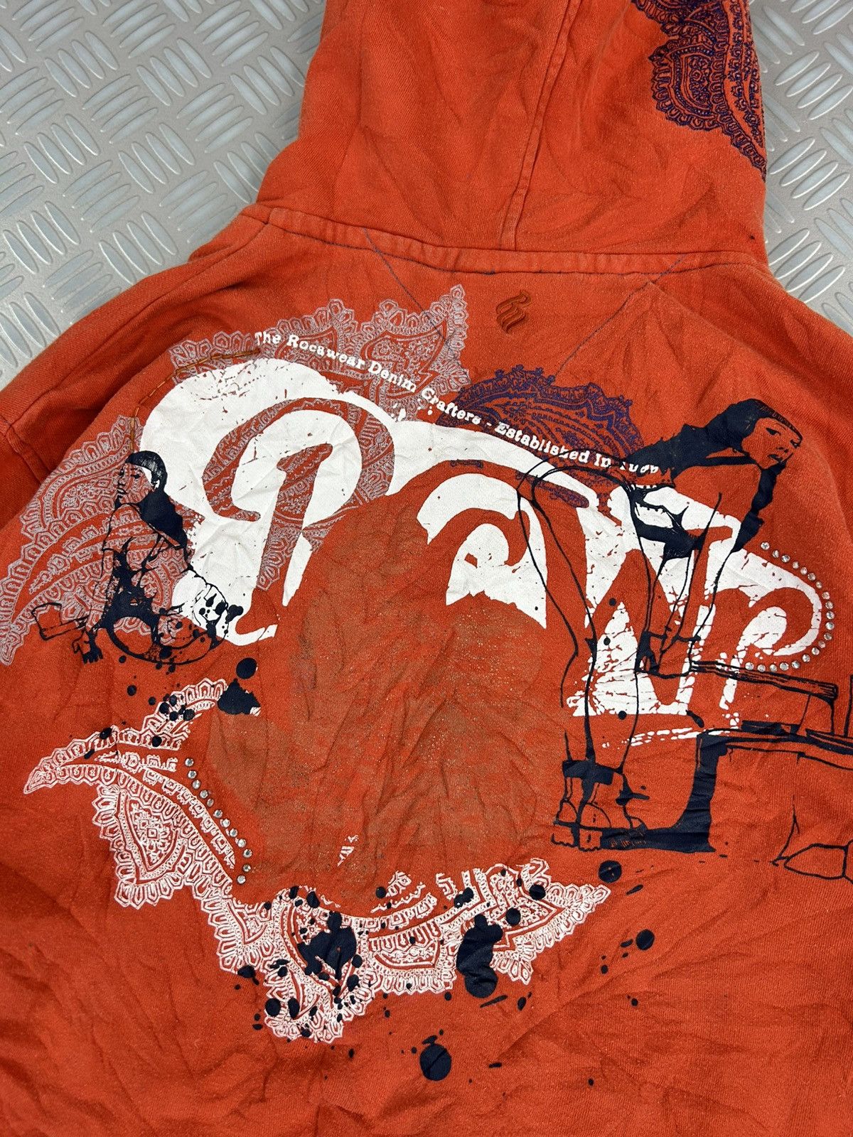 Rocawear × Vintage Rocawear hooded jacket vintage oversized printed rare Size US XL / EU 56 / 4 - 2 Thumbnail