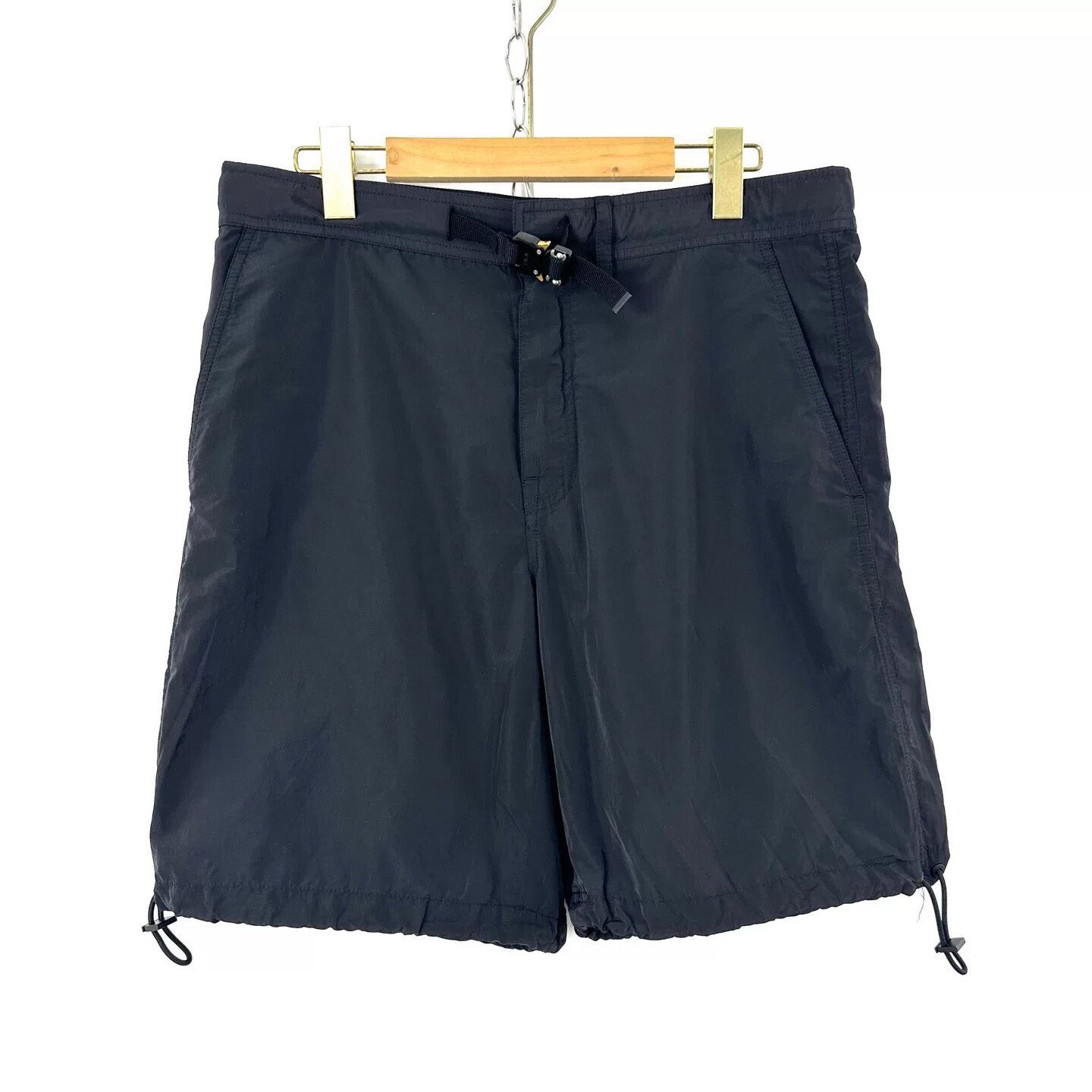 Dior Dior Men's Black Logo Nylon Shorts Size US 32 / EU 48 - 1 Thumbnail
