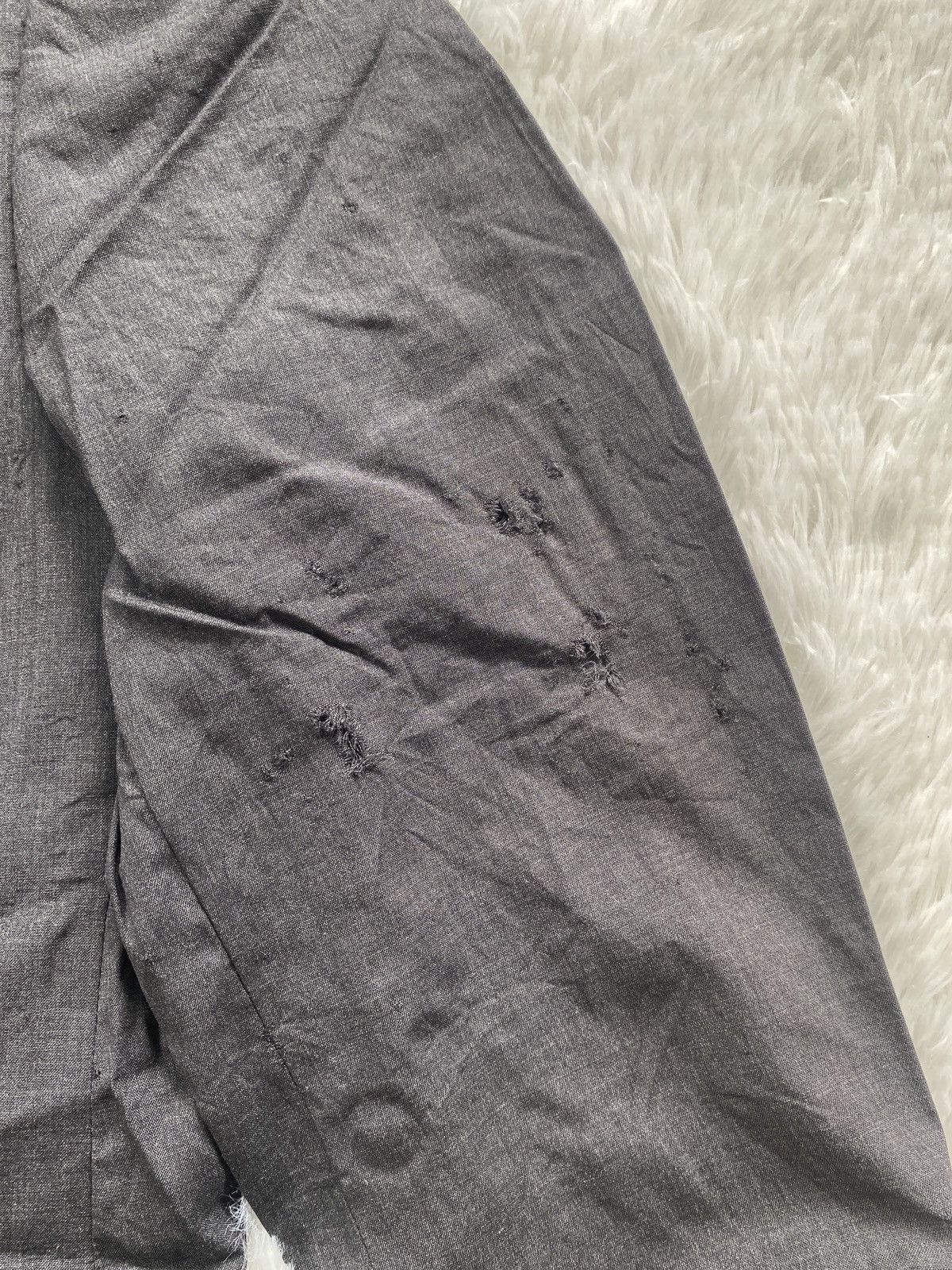 Giorgio Armani Vtg Giorgio Armani Le Collezioni ITALY Blazer Distressed Size US L / EU 52-54 / 3 - 4 Thumbnail