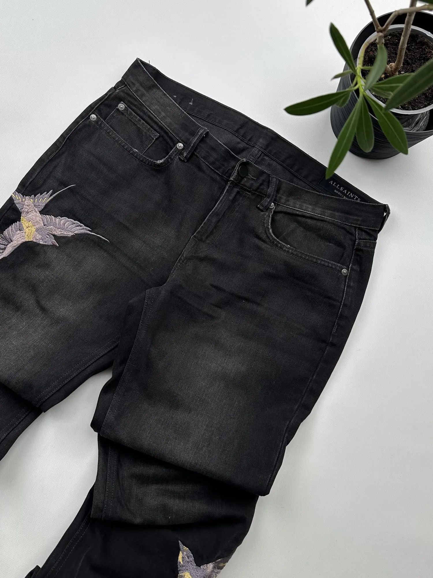 Allsaints Allsaints Birds Jeans (86) Size US 30 / EU 46 - 2 Thumbnail