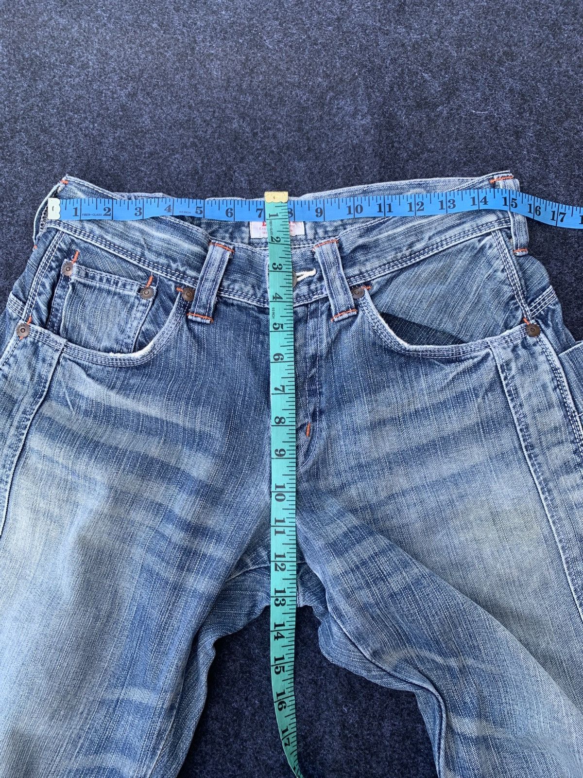 Edwin Edwin XV Exclusive Vintage Baggy Denim Wide Leg Jeans (26) Size US 30 / EU 46 - 4 Thumbnail