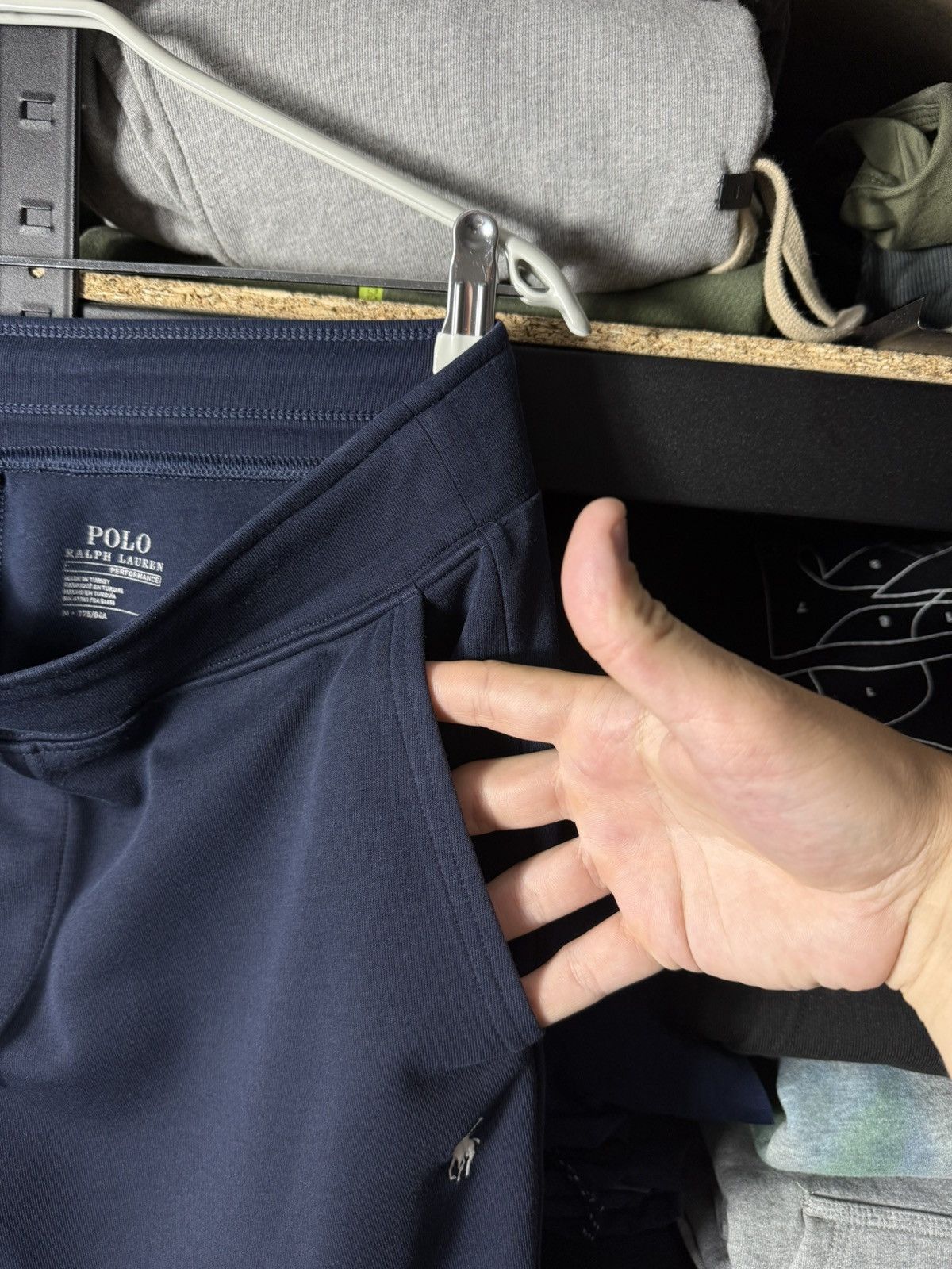 Ralph Lauren Polo Ralph Lauren Performance Jogger Pants Navy Blue Size M Size US 32 / EU 48 - 7 Thumbnail