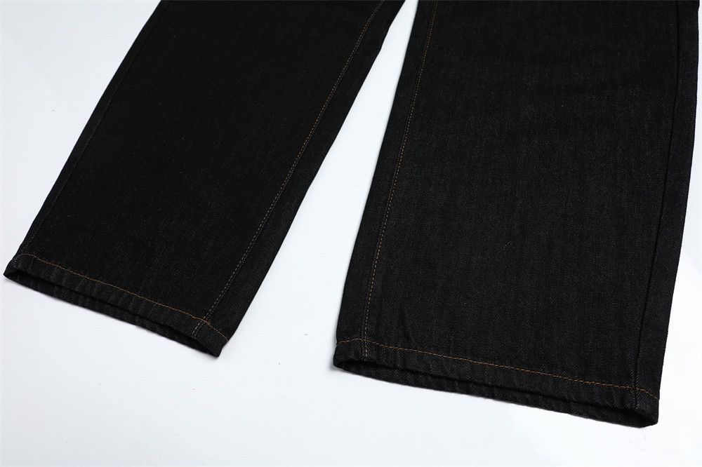 Jean Men's hip-hop loose star-shaped scimitar jeans Size US 32 / EU 48 - 4 Thumbnail