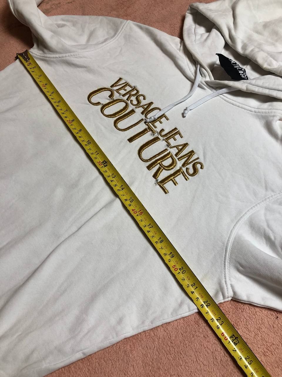 Versace Jeans Couture Versace Jeans Couture Big Y2K Logo Hoodie Size XS Size US XS / EU 42 / 0 - 15 Thumbnail