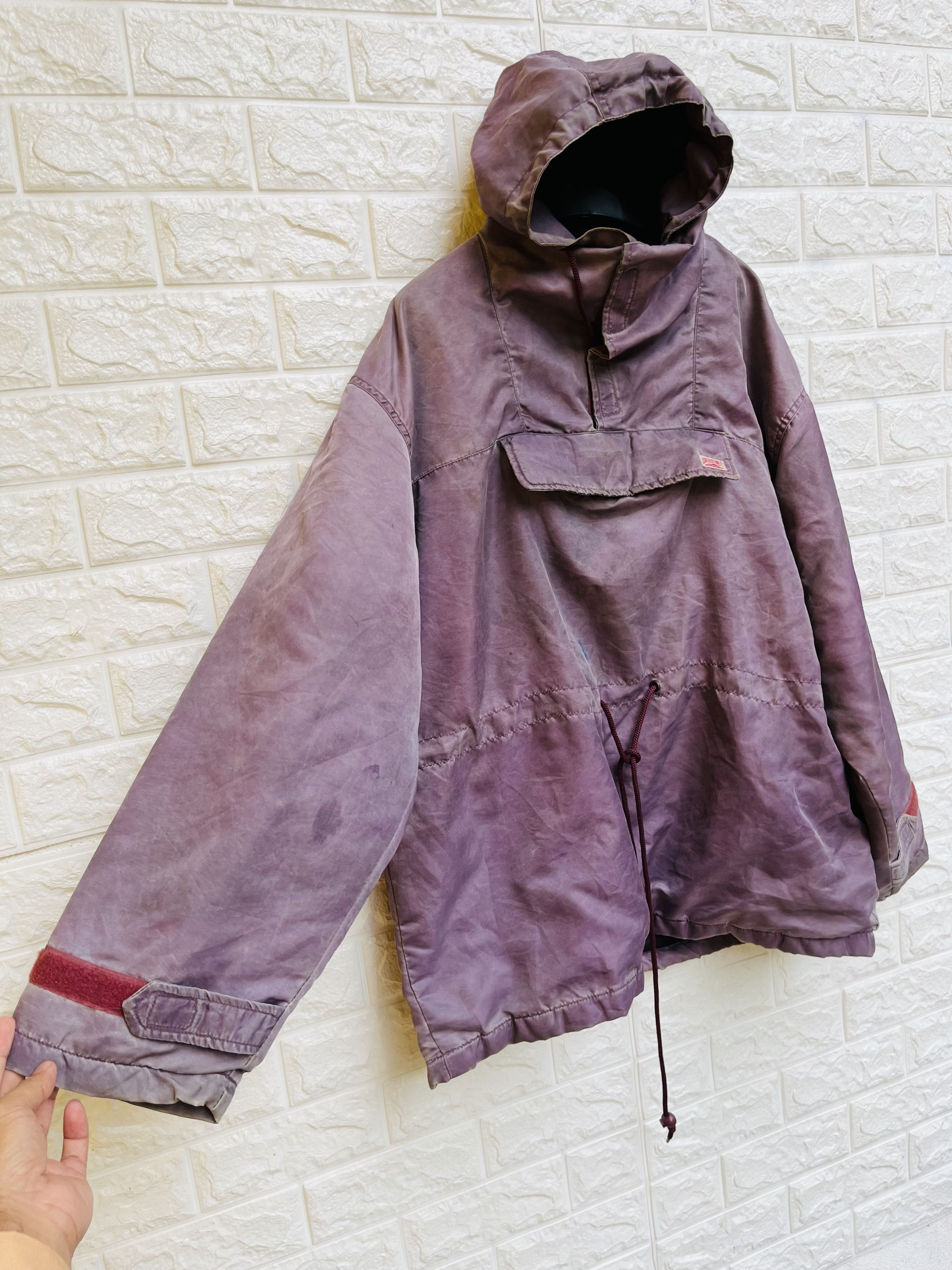 Japanese Brand × Vintage Vintage Burning Pocket Hip Hop Streetwear Fashion Style Size US XL / EU 56 / 4 - 4 Thumbnail