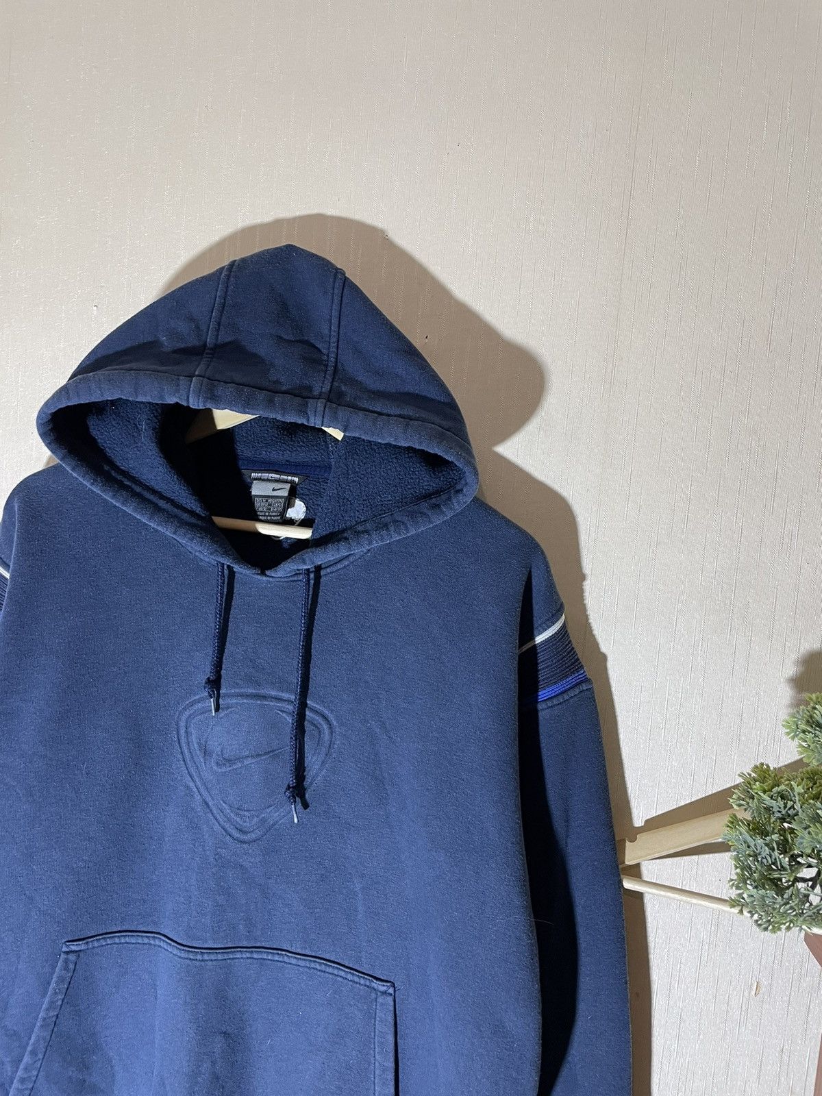 Nike × Vintage Nike vintage y2k streetwear hoodie 90s Size US M / EU 48-50 / 2 - 2 Thumbnail