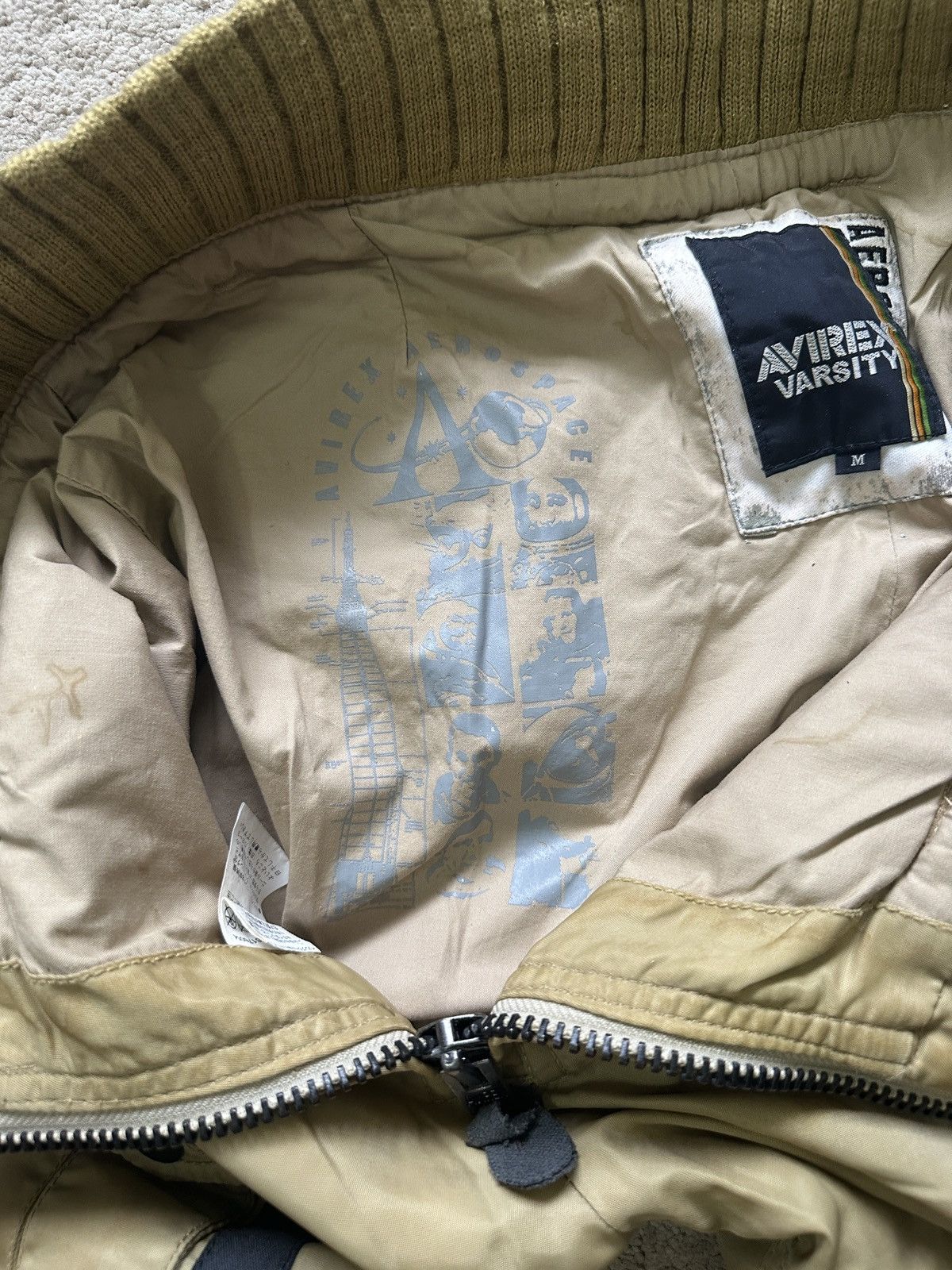 Avirex 2000s Avirex Varsity Aerospace Flight Aviator Cargo pant Size US 30 / EU 46 - 8 Thumbnail