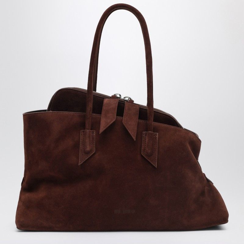The Attico The Attico La Passeggiata Medium Light Chocolate Bag Size ONE SIZE - 1 Thumbnail