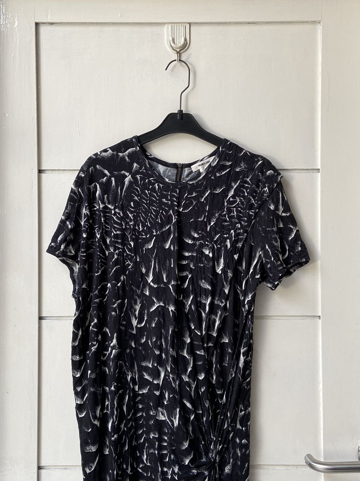 Helmut Lang HELMUT LANG Motive Black Dress Size XS / US 0-2 / IT 36-38 - 2 Thumbnail