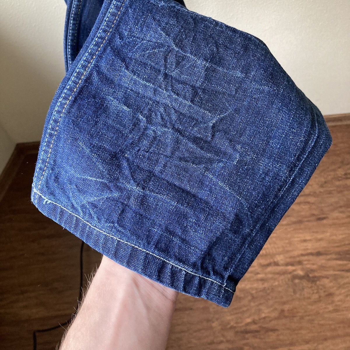 Vintage Avant Garde Denim Jeans Vintage Tim Burton Style Size US 29 - 9 Thumbnail