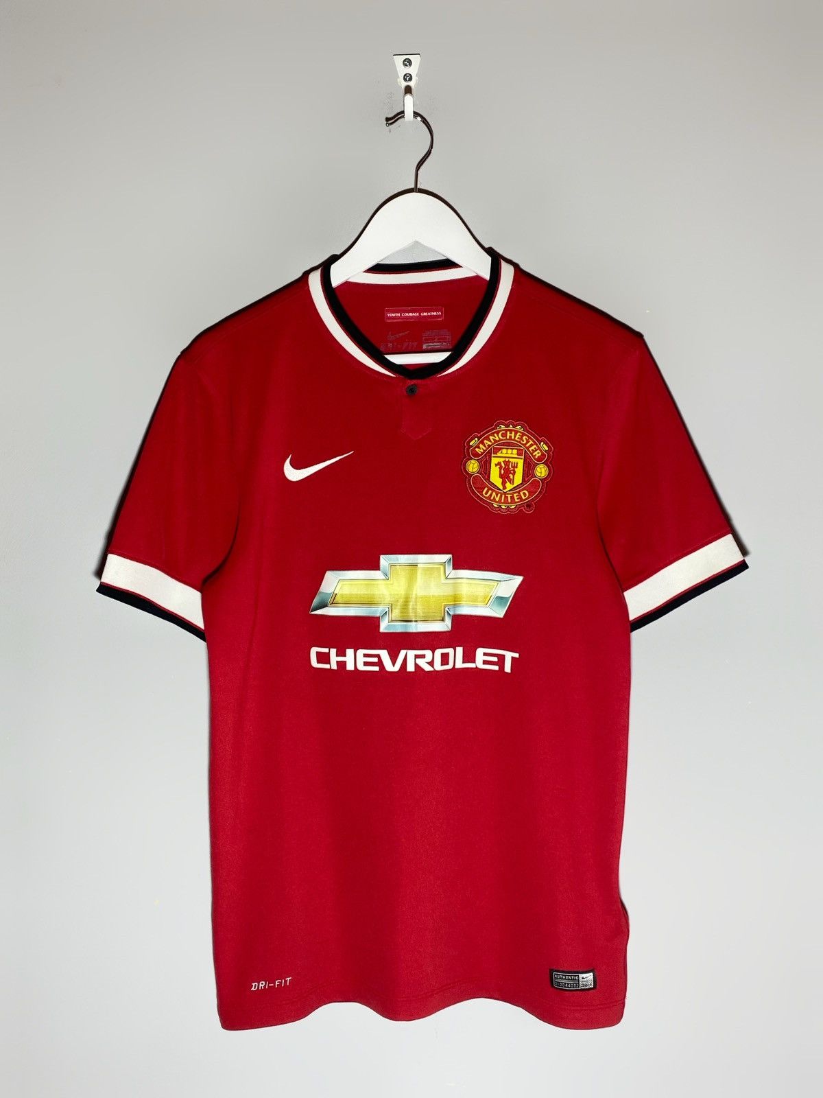 Nike Nike Manchester United 2014/15 Soccer Jersey Size US S / EU 44-46 / 1 - 1 Thumbnail