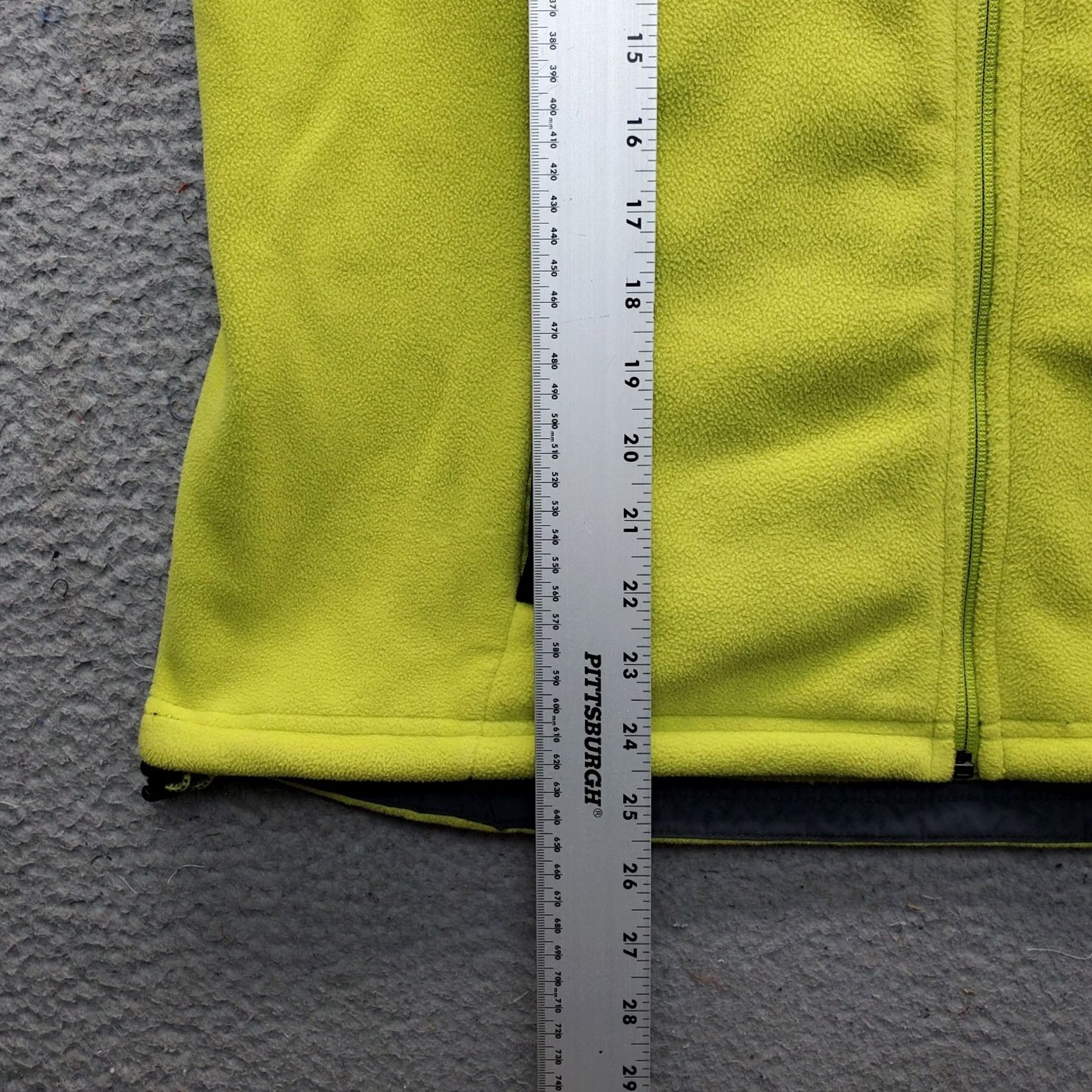 Vintage L.L. Bean Fleece Vest Womens L Yellow Polartec Sleeveless Full Zip Vest Size L / US 10 / IT 46 - 3 Thumbnail