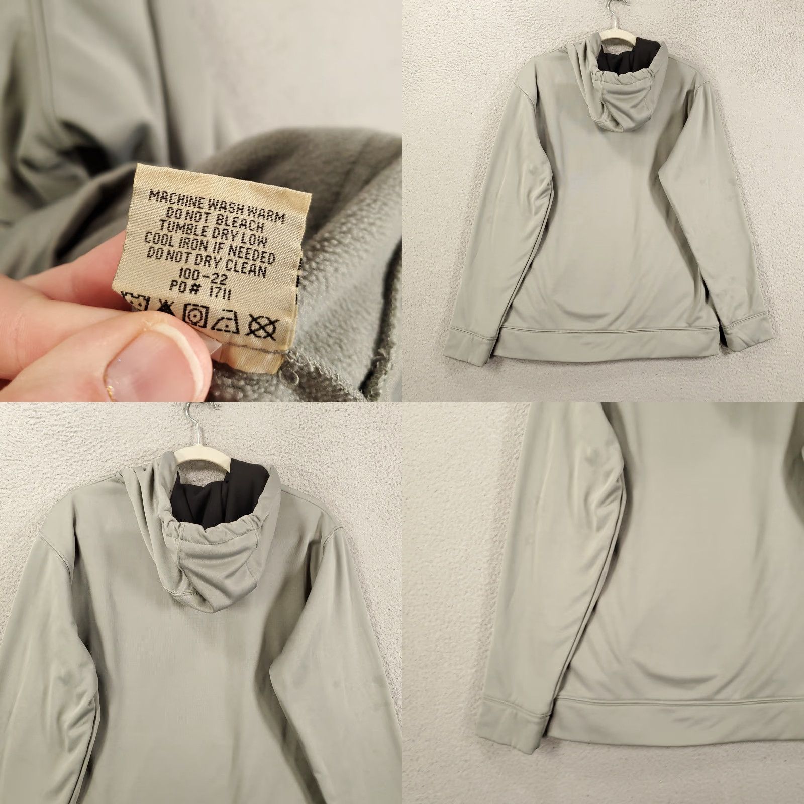 Vintage VINTAGE Drake Waterfowl Hoodie Pullover Jacket Mens Small Gray Duck Hunting Hooded Size US S / EU 44-46 / 1 - 9 Thumbnail