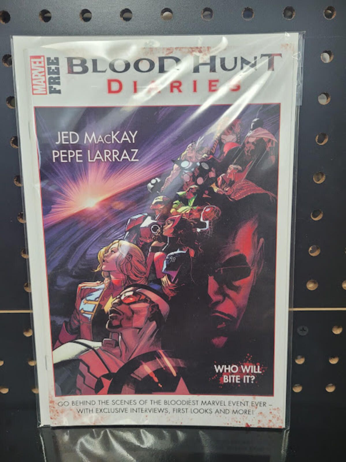 Marvel Comics Marvel Blood Hunt Lot: FCBD X-Men #1 & Diaries Preview NM Size ONE SIZE - 3 Thumbnail