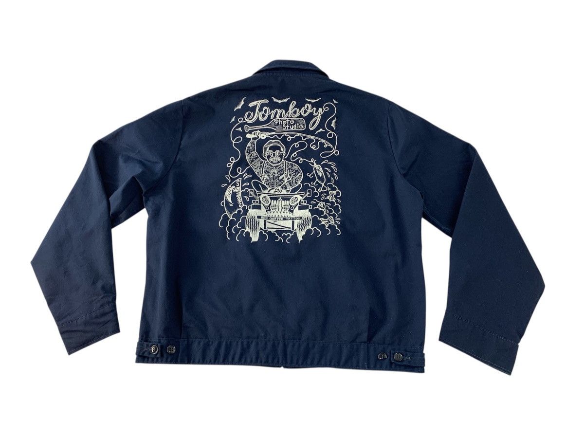 Lee Lee Tomboy Photo Edition Workwear Graphic Screen Printed Size US L / EU 52-54 / 3 - 1 Thumbnail