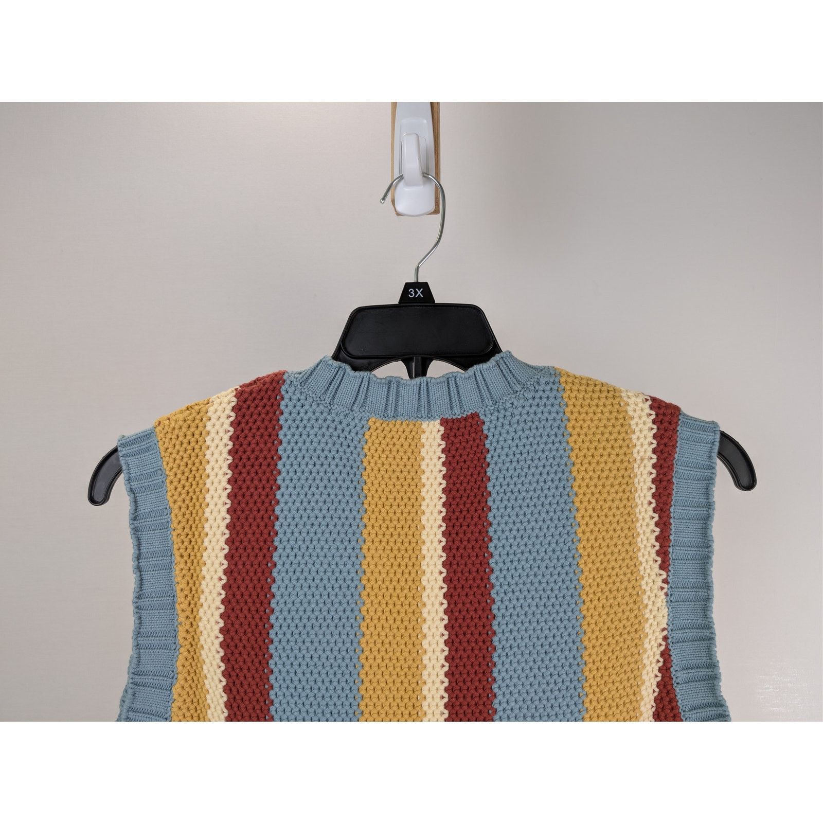 Aime Leon Dore o1rshd1 Collegaite Striped Vest in Tourmaline Size US L / EU 52-54 / 3 - 11 Thumbnail