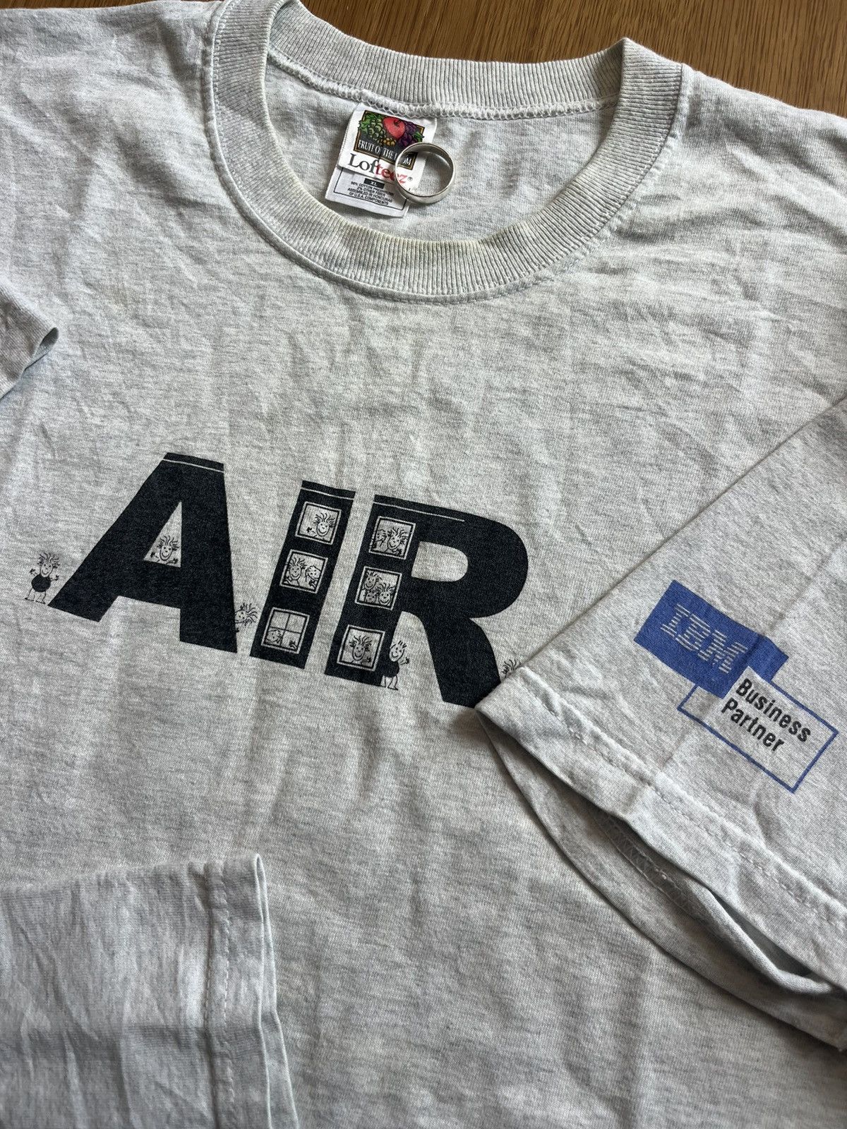 Arts & Science Vintage AIR IBM Business Partner an AIR-raising 90’s Tshirt Size US XL / EU 56 / 4 - 5 Thumbnail
