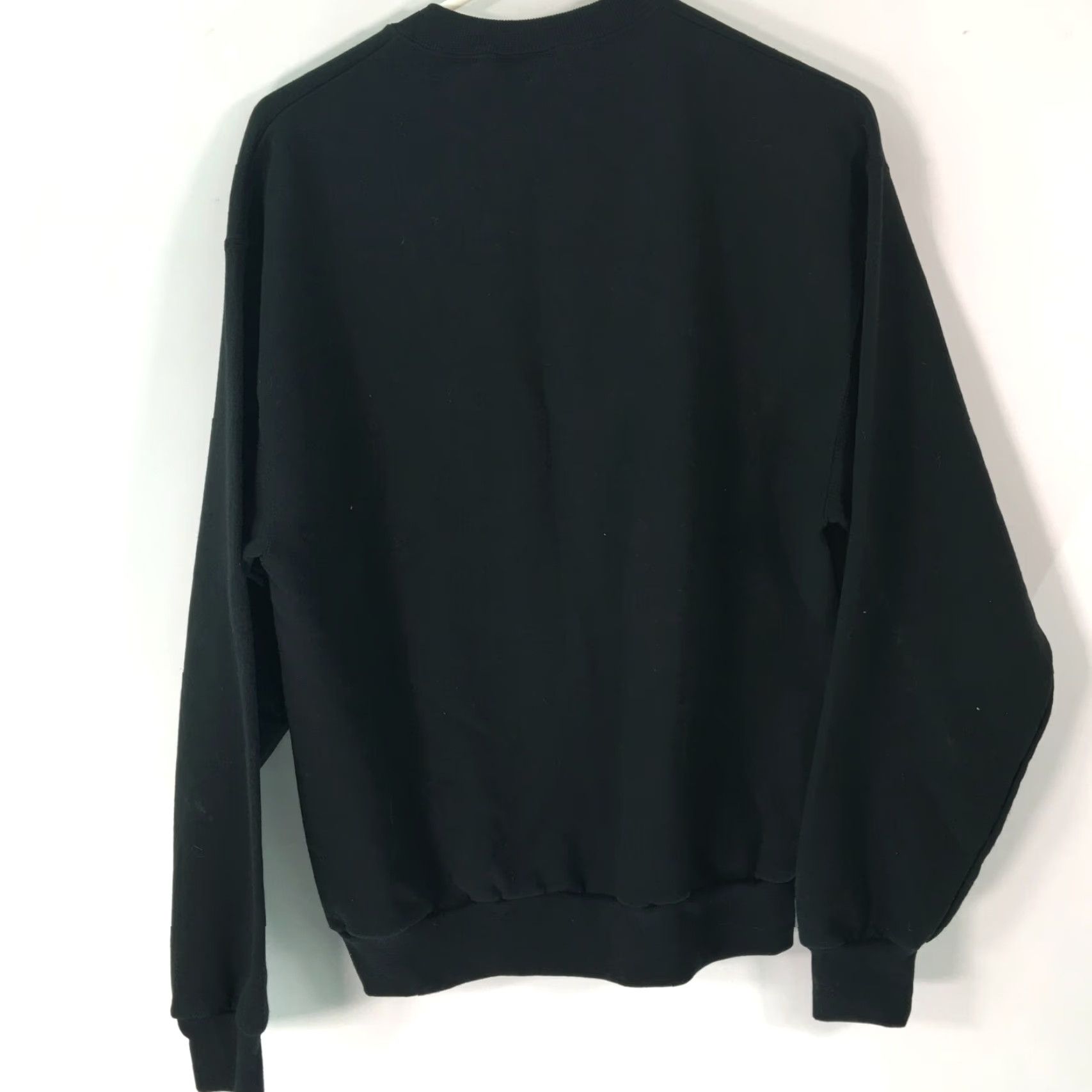 Jerzees Jerzees Mens The Good Bad Ugly Long Sleeves Black Active Wear Sweatshirt M Size US M / EU 48-50 / 2 - 2 Thumbnail
