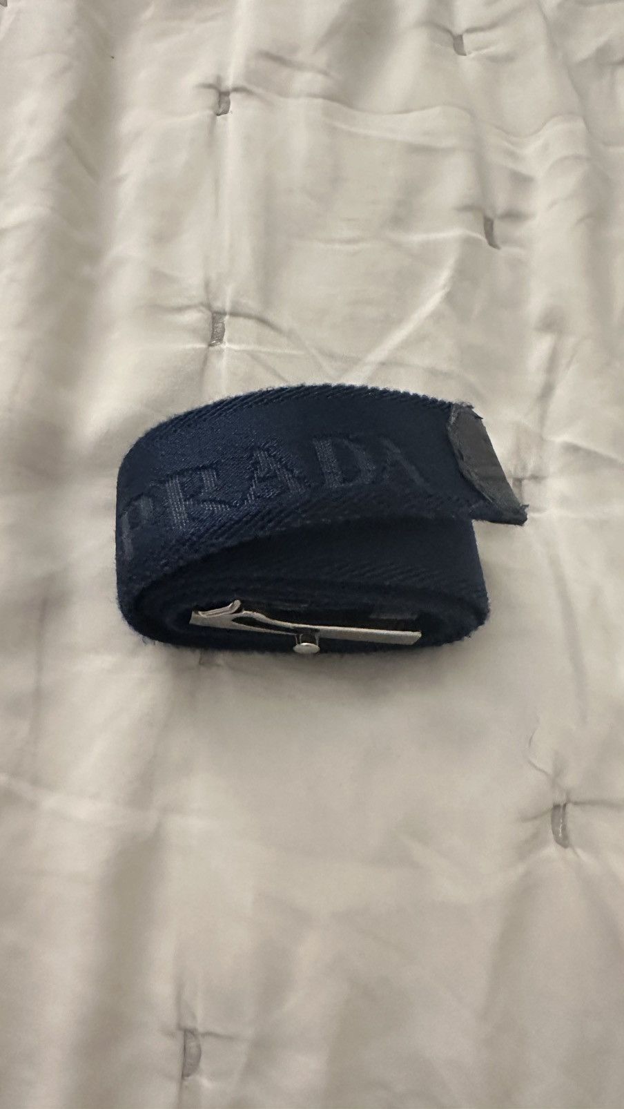 Prada Prada Woven Re-Nylon Belt Size 34 - 2 Thumbnail