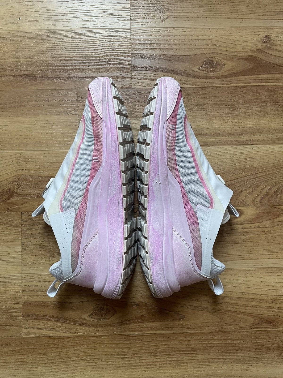 Boris Bidjan Saberi × Salomon Salomon BBS Bamba 2 Low Object Dyed Pink OG Size US 9 / EU 42 - 4 Thumbnail