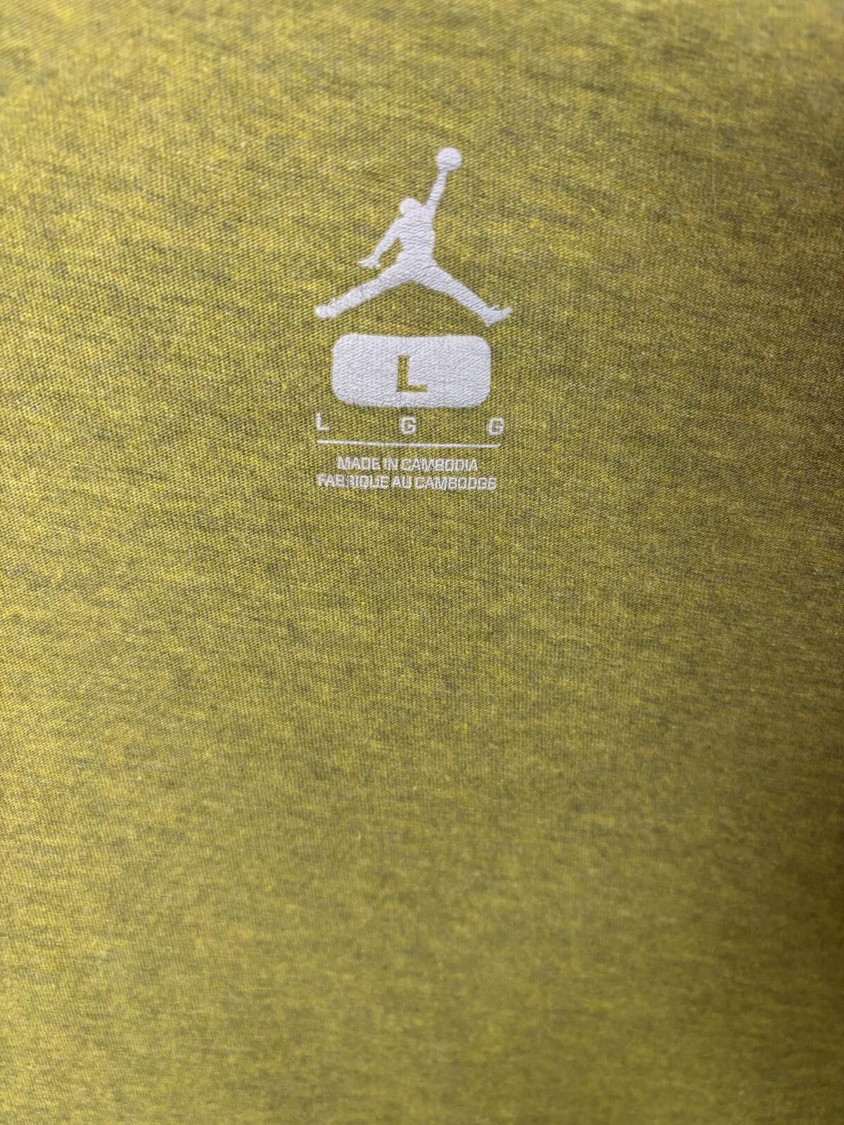 Jordan Brand Jordan Graphic T-Shirt Green Size Large Size US L / EU 52-54 / 3 - 3 Thumbnail