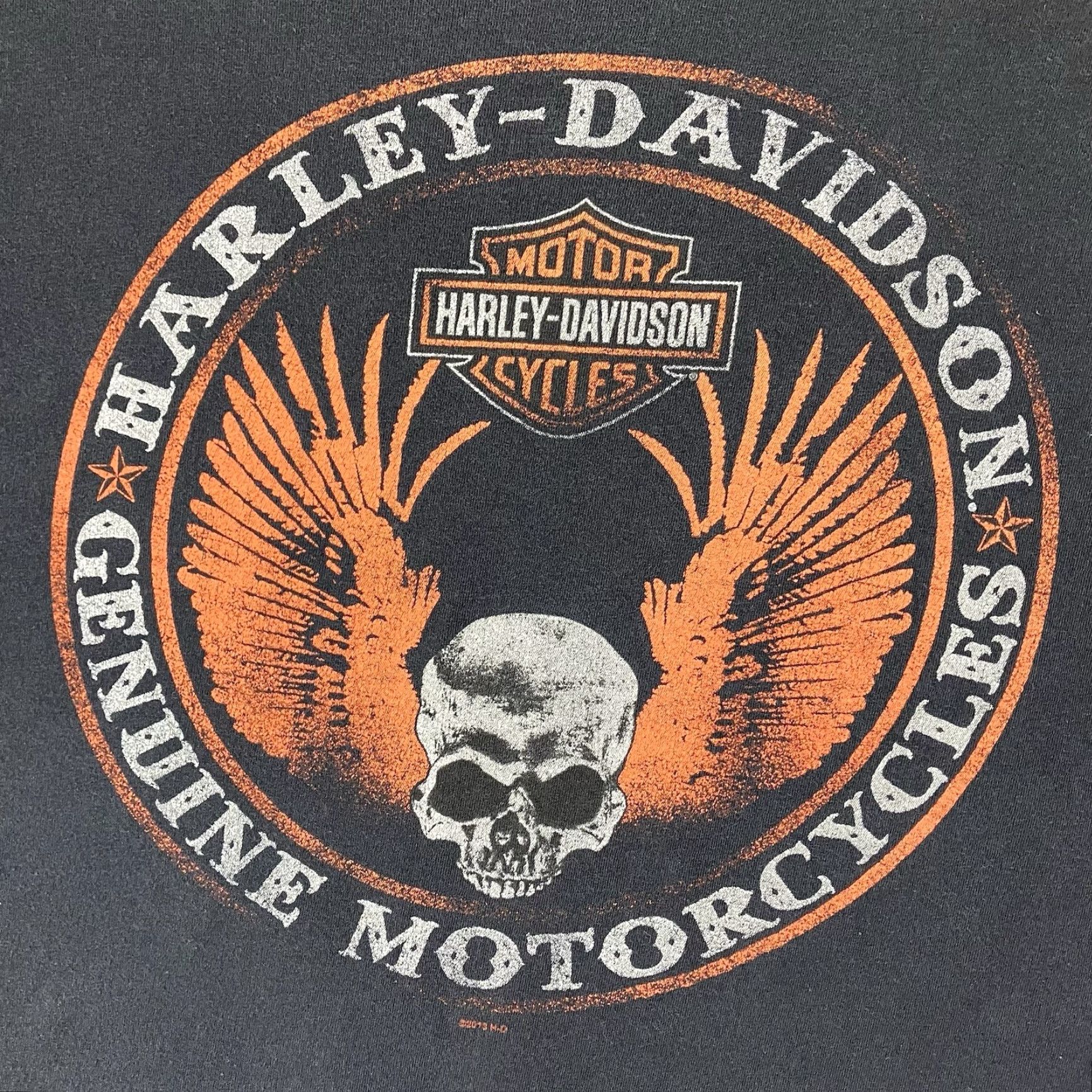 Harley Davidson Harley-Davidson T-Shirt Men's Graphic Print Guitar Nashville Tennessee Logo Cotton Black L Crew Neck Short Sleeve Vintage No Size US L / EU 52-54 / 3 - 4 Thumbnail