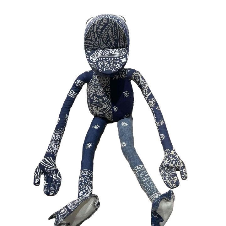 READYMADE READYMADE BANDANA FROG MAN (navy) Size ONE SIZE - 10 Thumbnail