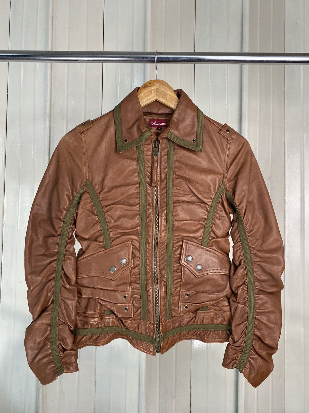 Avirex Avirex Leather Jacket Size US S / EU 44-46 / 1 - 1 Thumbnail