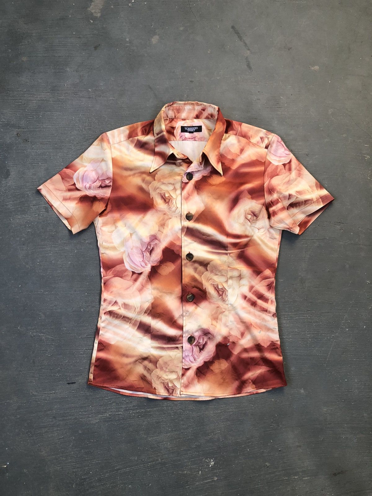 Japanese Brand × Tornado Mart Tornado Mart Rose Shirt Size US M / EU 48-50 / 2 - 1 Thumbnail