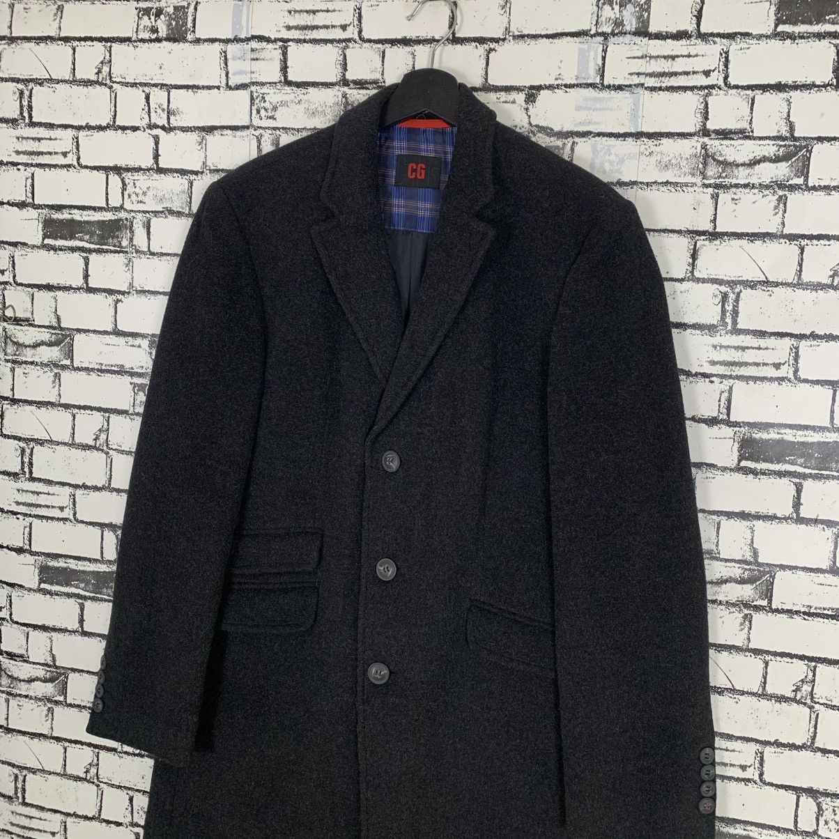 Designer × Vintage Vintage CG Club Of Gents Cashwool Coat Size 38R - 2 Thumbnail