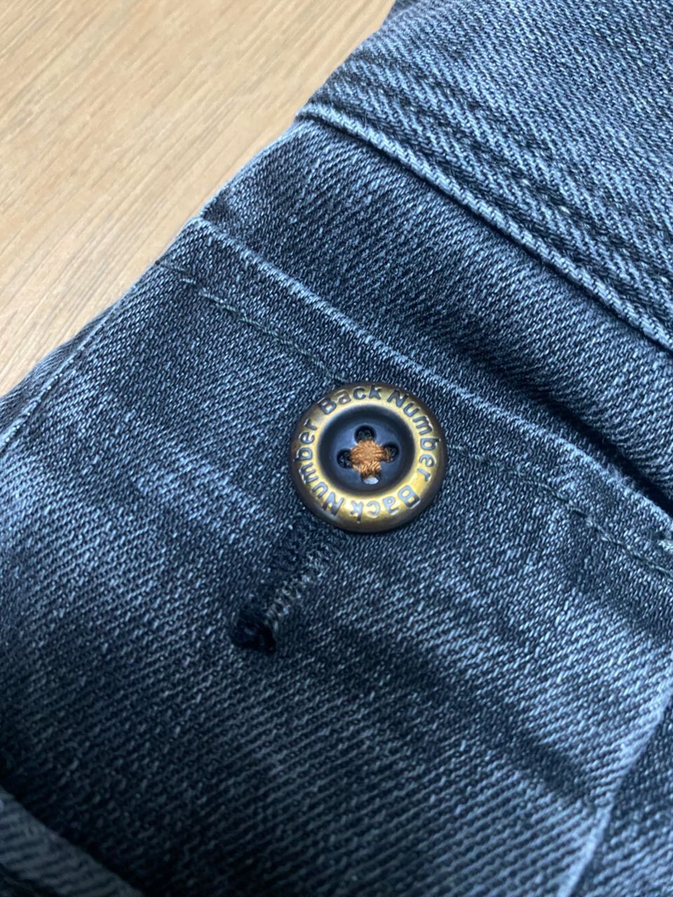 If Six Was Nine 💥BEST OFFER💥VINTAGE BACK NUMBER CARGO DISTRESSED DENIM Size US 30 / EU 46 - 12 Thumbnail