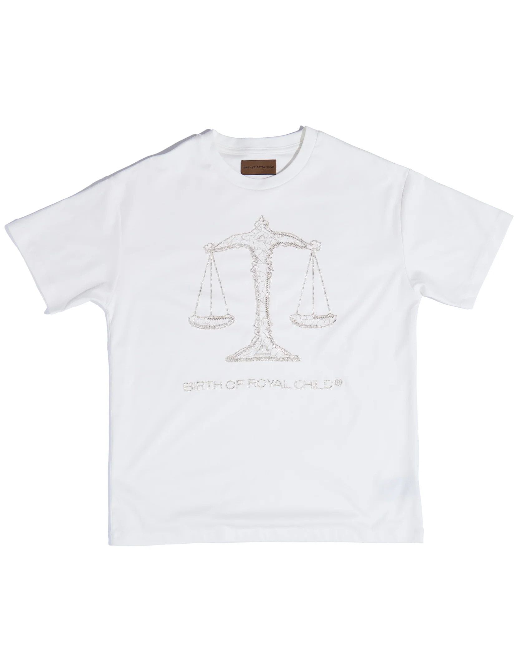 Birth of Royal Child Birth of Royal Child 'Zodiac Libra' White Tee Size US L / EU 52-54 / 3 - 1 Thumbnail