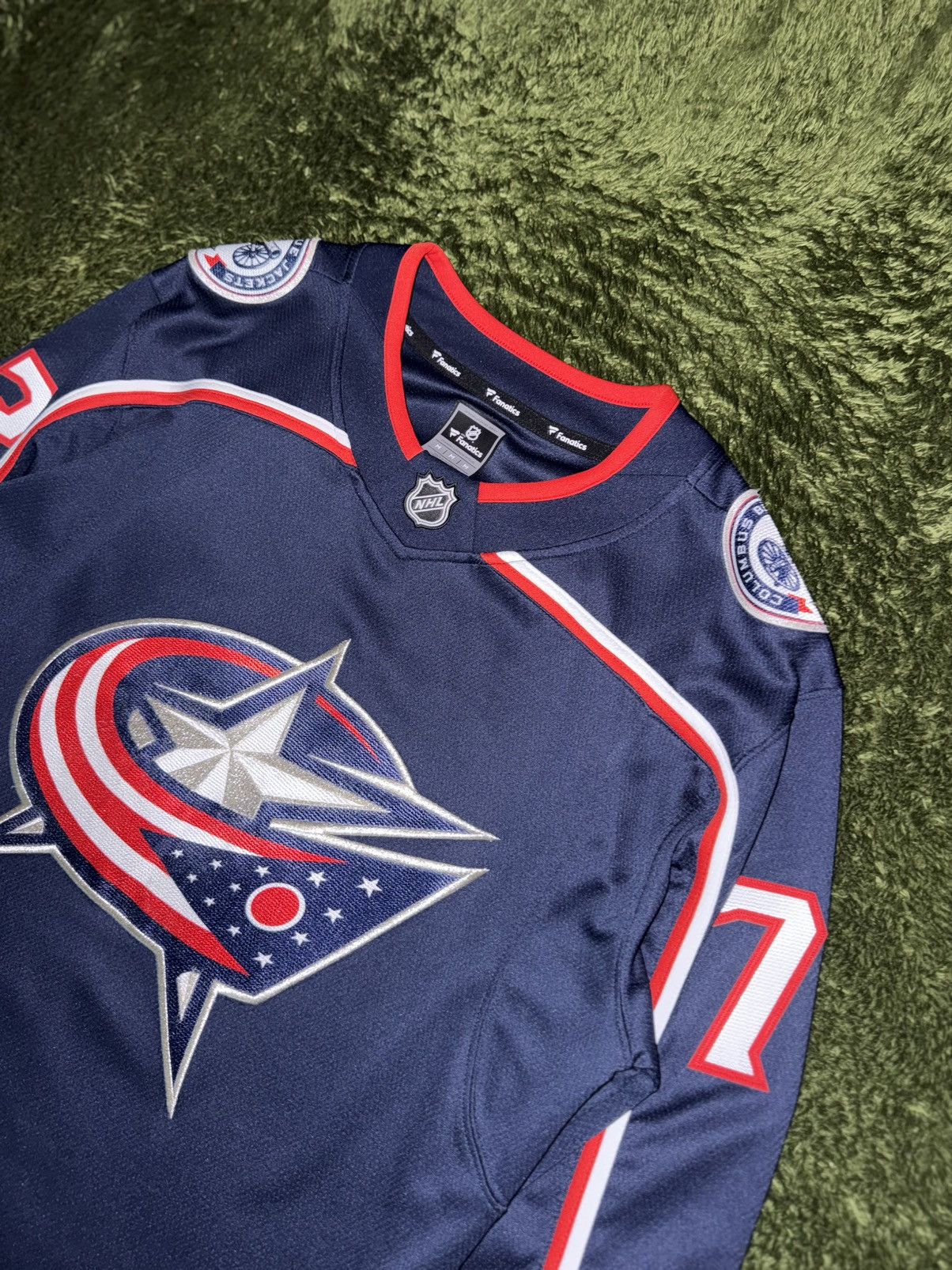 NHL [M] Fanatics Columbus Blue Jackets NHL Hockey Jersey Size US M / EU 48-50 / 2 - 2 Thumbnail