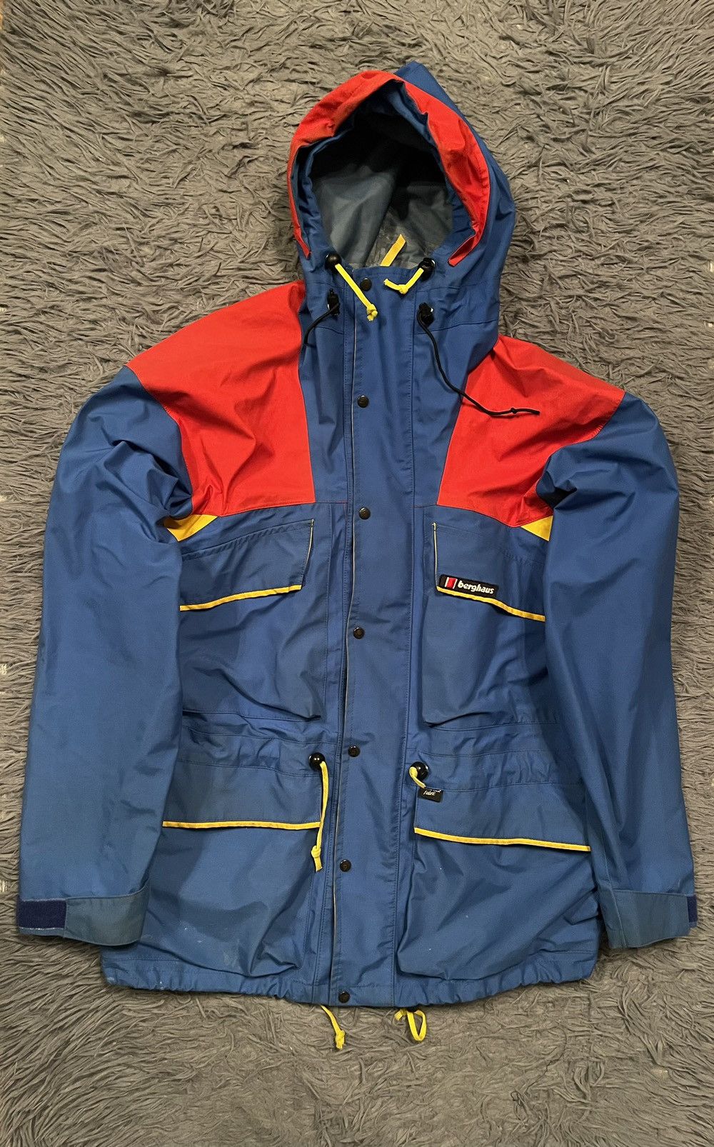 Veste D'alpinisme Vintage Berghaus 3 Couches Gore-Tex, Taille M - Robuste Et Rare