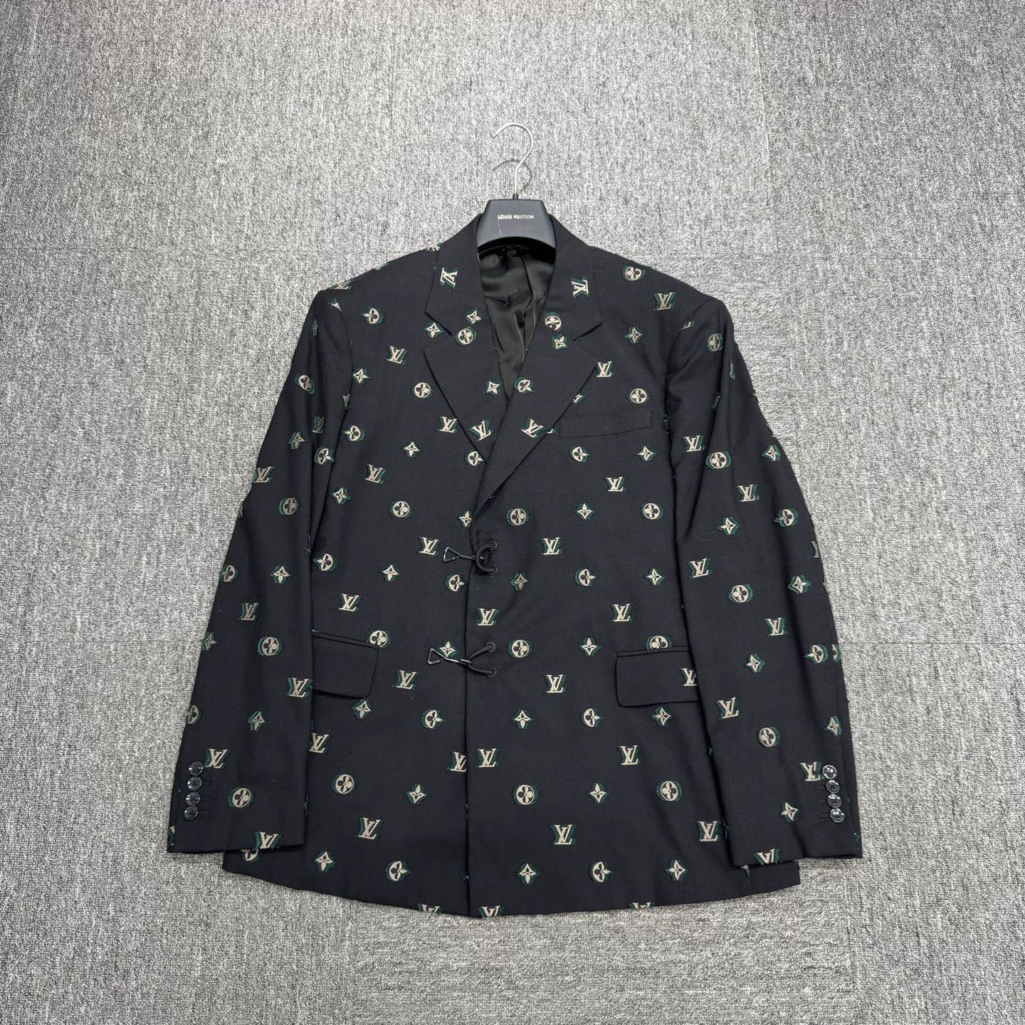 Louis Vuitton Embroidered Wool Blazer