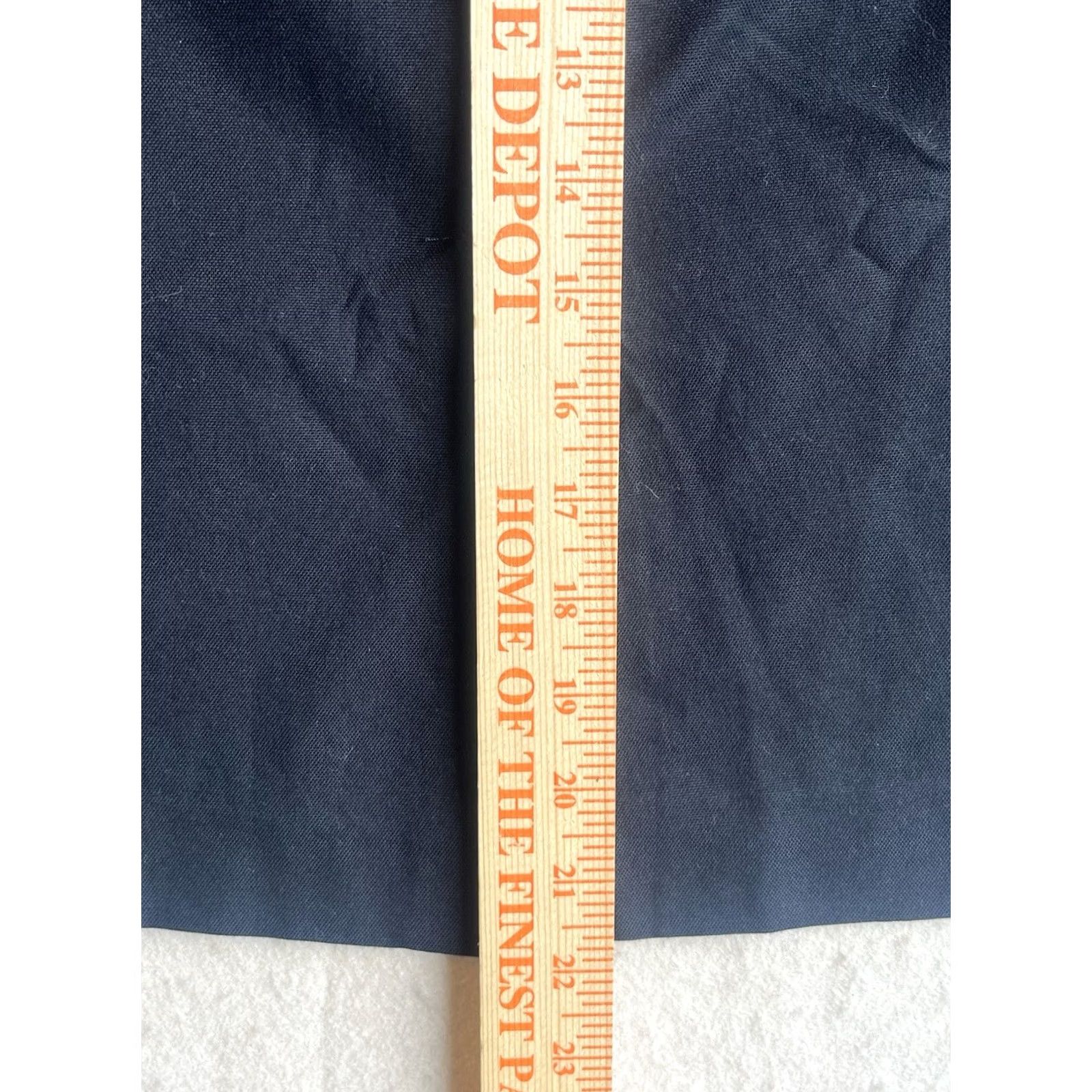 Theory Theory Womens Black Knee Length Skirt Size 2 USA Made Zip Pencil Straight Casual Classic Cotton Dry Clean Only Womens Skirt Size 26" / US 2 / IT 38 - 4 Thumbnail