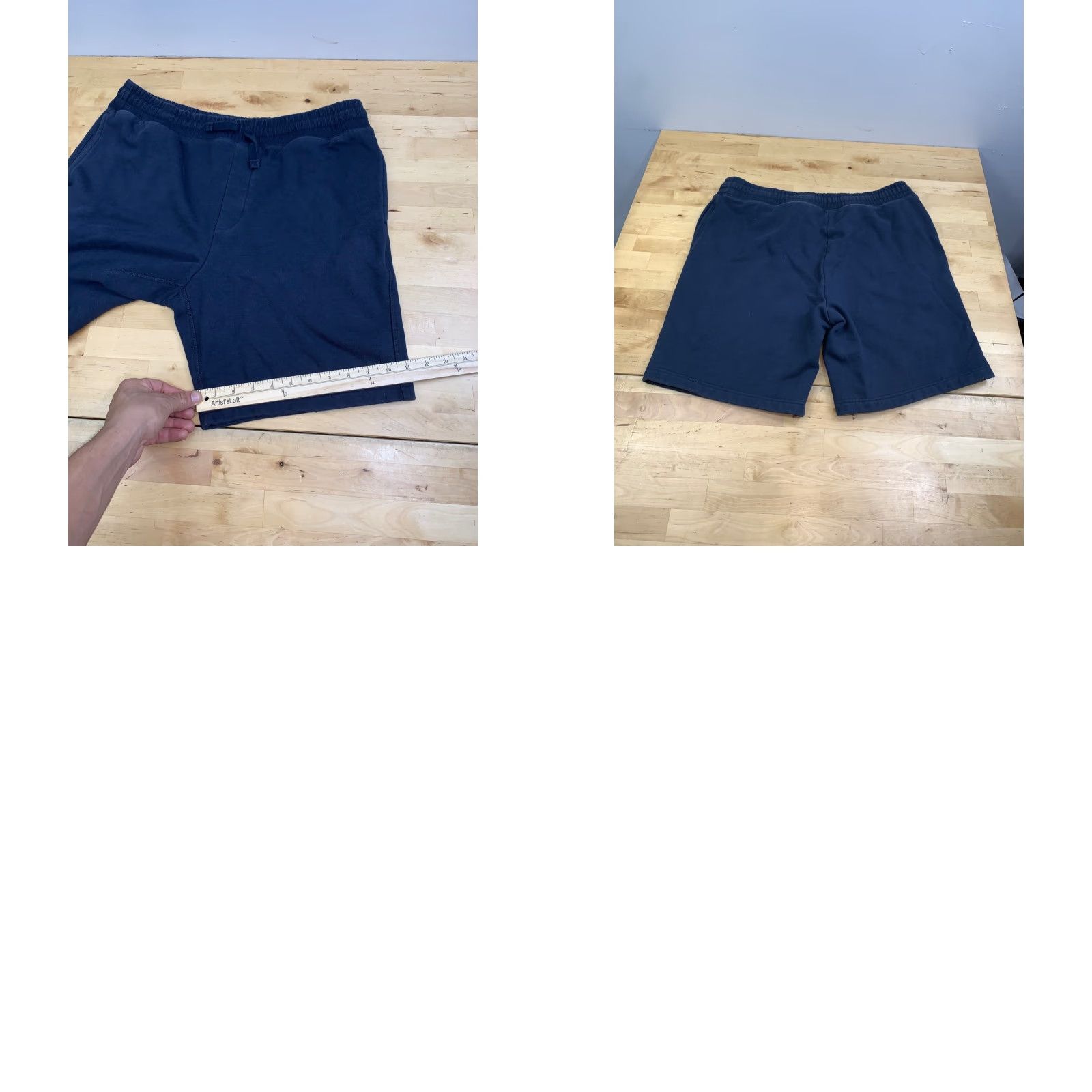 Richer Poorer Richer Poorer Sweat Shorts Men L Blue Casual Drawstring Size US 33 - 8 Thumbnail