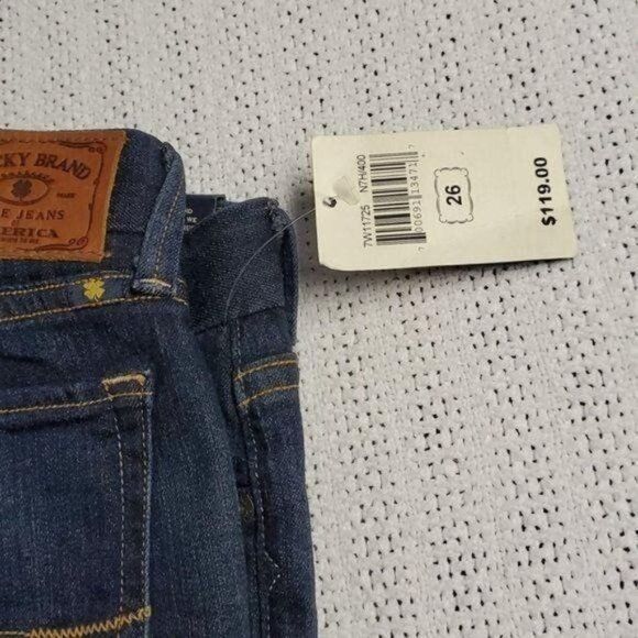 Lucky Brand Lucky Brand Sweet Jean Straight Blue Mid Rise Sz. 26 x 31 Je Size 26" / US 2 / IT 38 - 5 Thumbnail