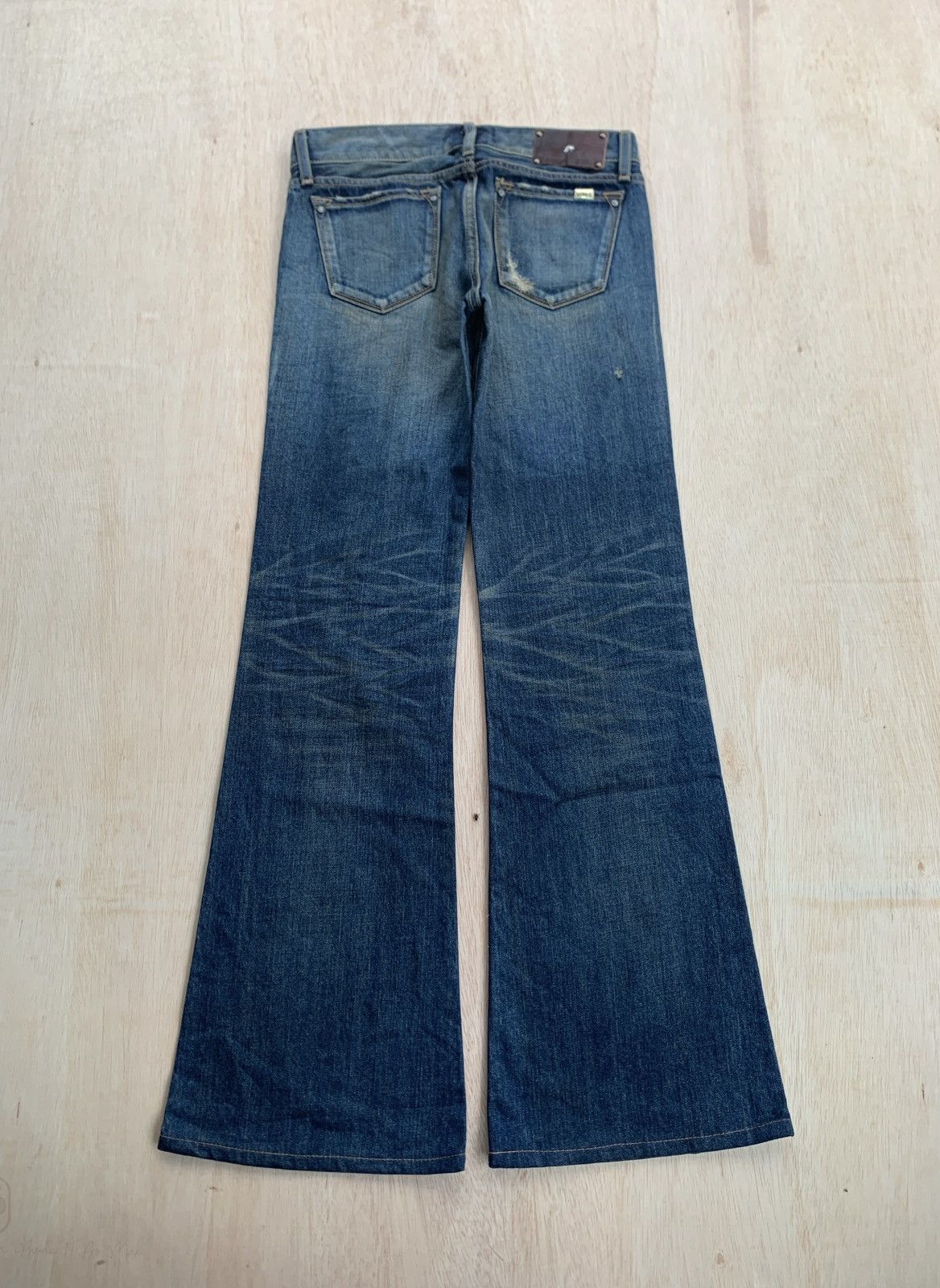 Hysteric Glamour × If Six Was Nine × Japanese Brand Flare Jeans Vintage By Stooge Denim Bootcut Size US 30 / EU 46 - 1 Thumbnail