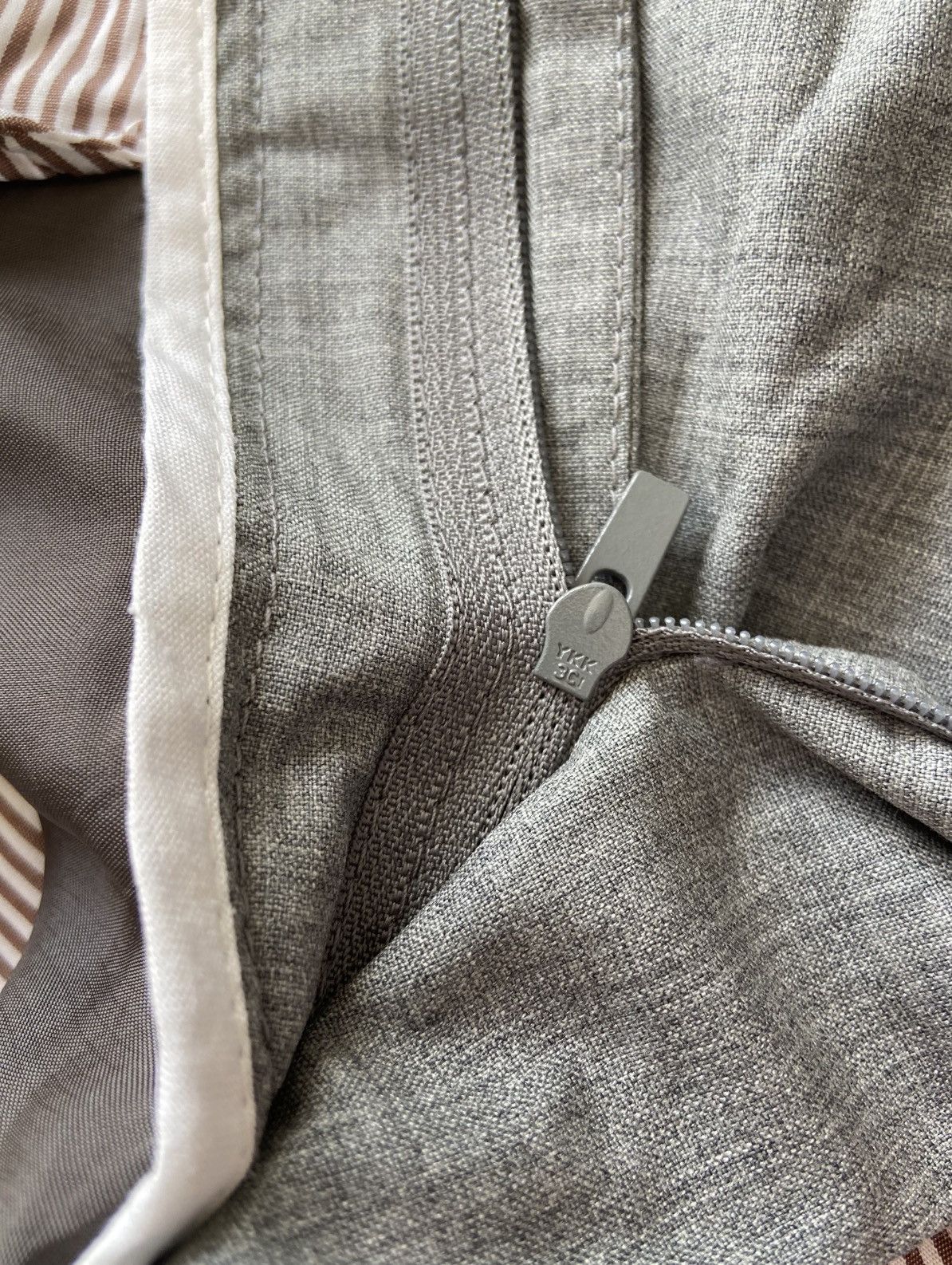 Brunello Cucinelli Brunello Cucinelli Leisure Fit Virgin Wool Cargo Pants Size US 39 - 12 Thumbnail