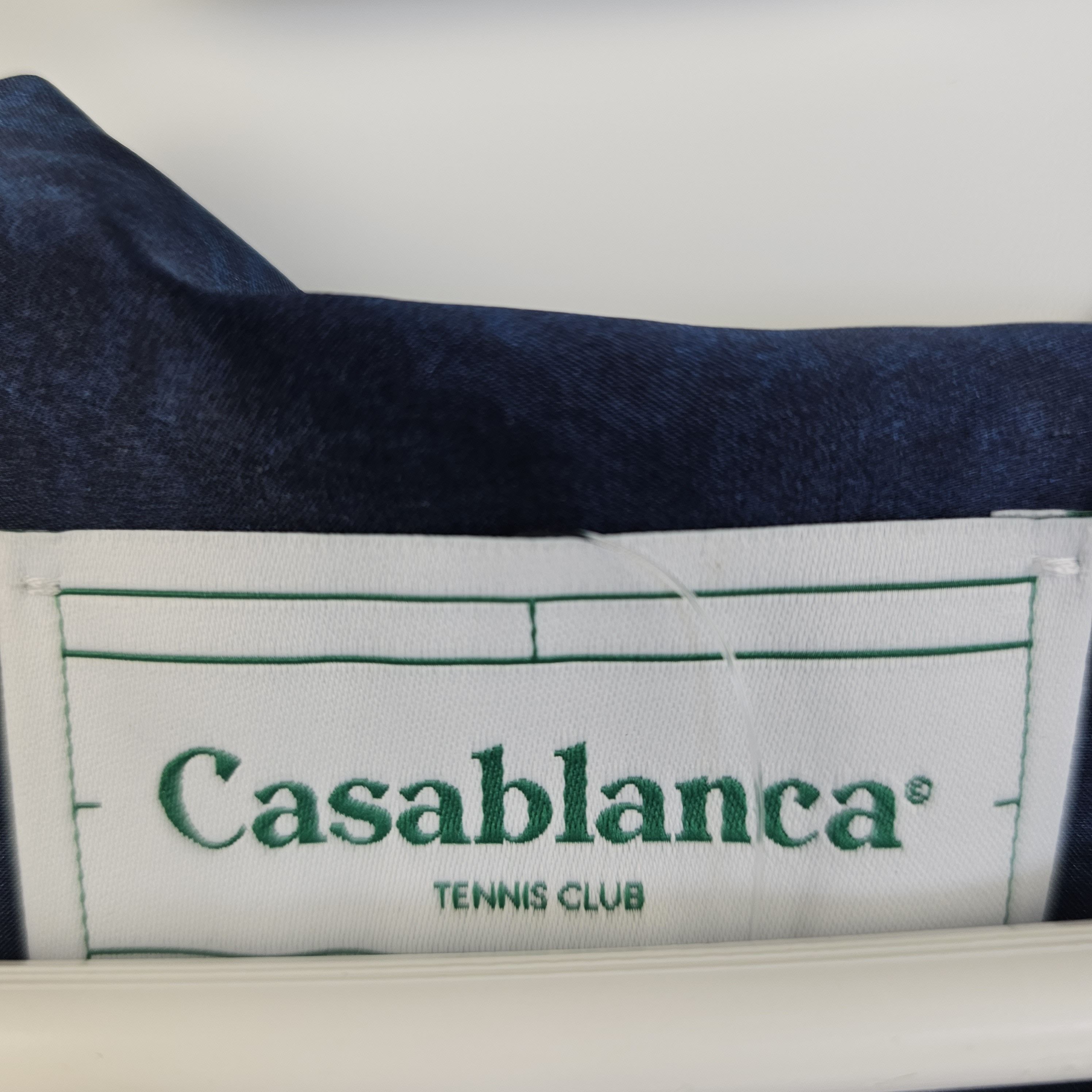 Casablanca Le Temple Multicolor Silk Long Sleeve Shirt New S