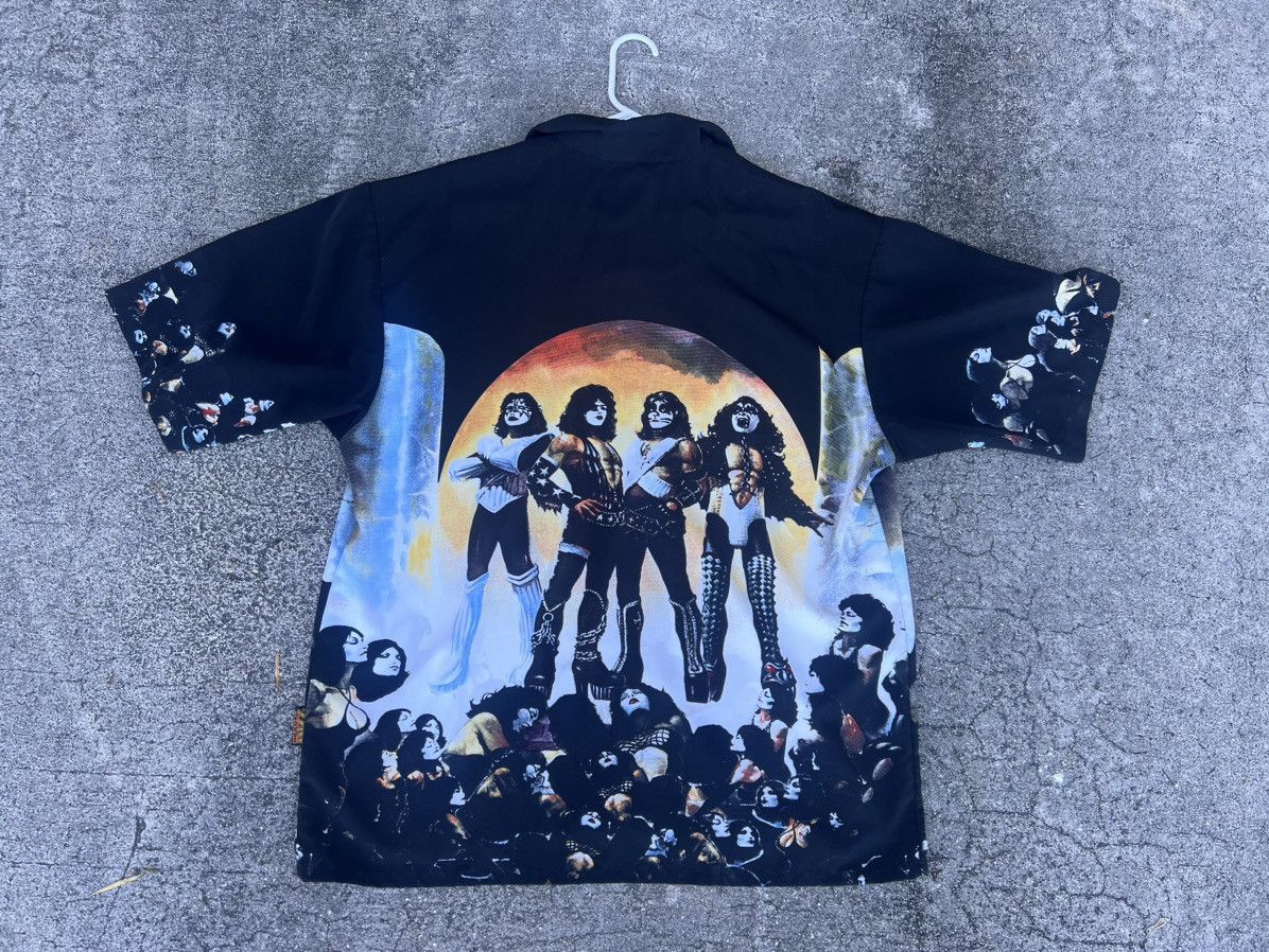 Band Tees × KISS × Vintage 2002 Vintage Kiss Button Up Size US XXL / EU 58 / 5 - 3 Thumbnail